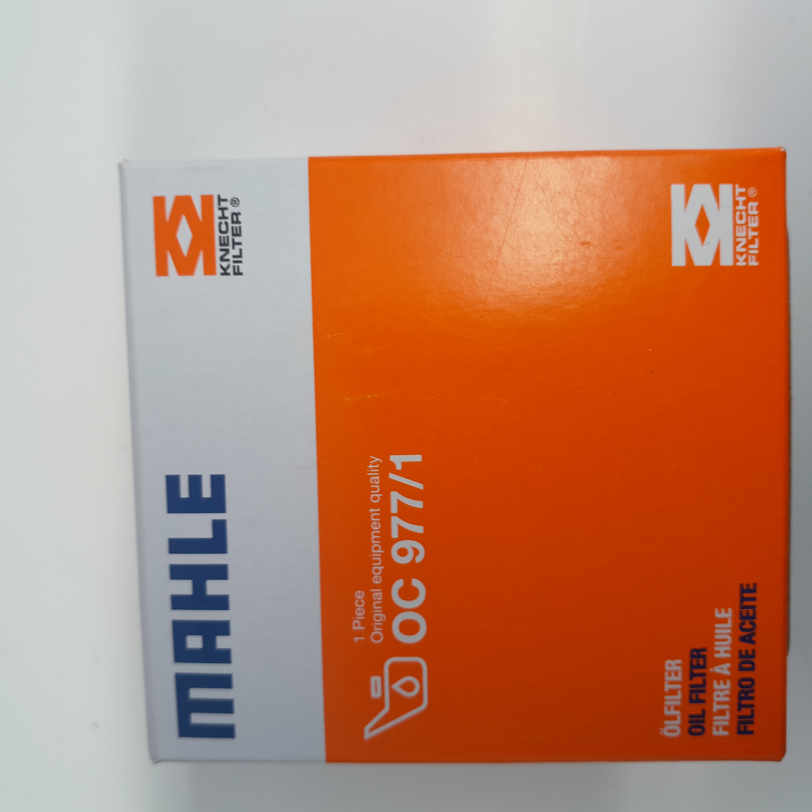 MAHLE OC 977/1 alyvos filtras