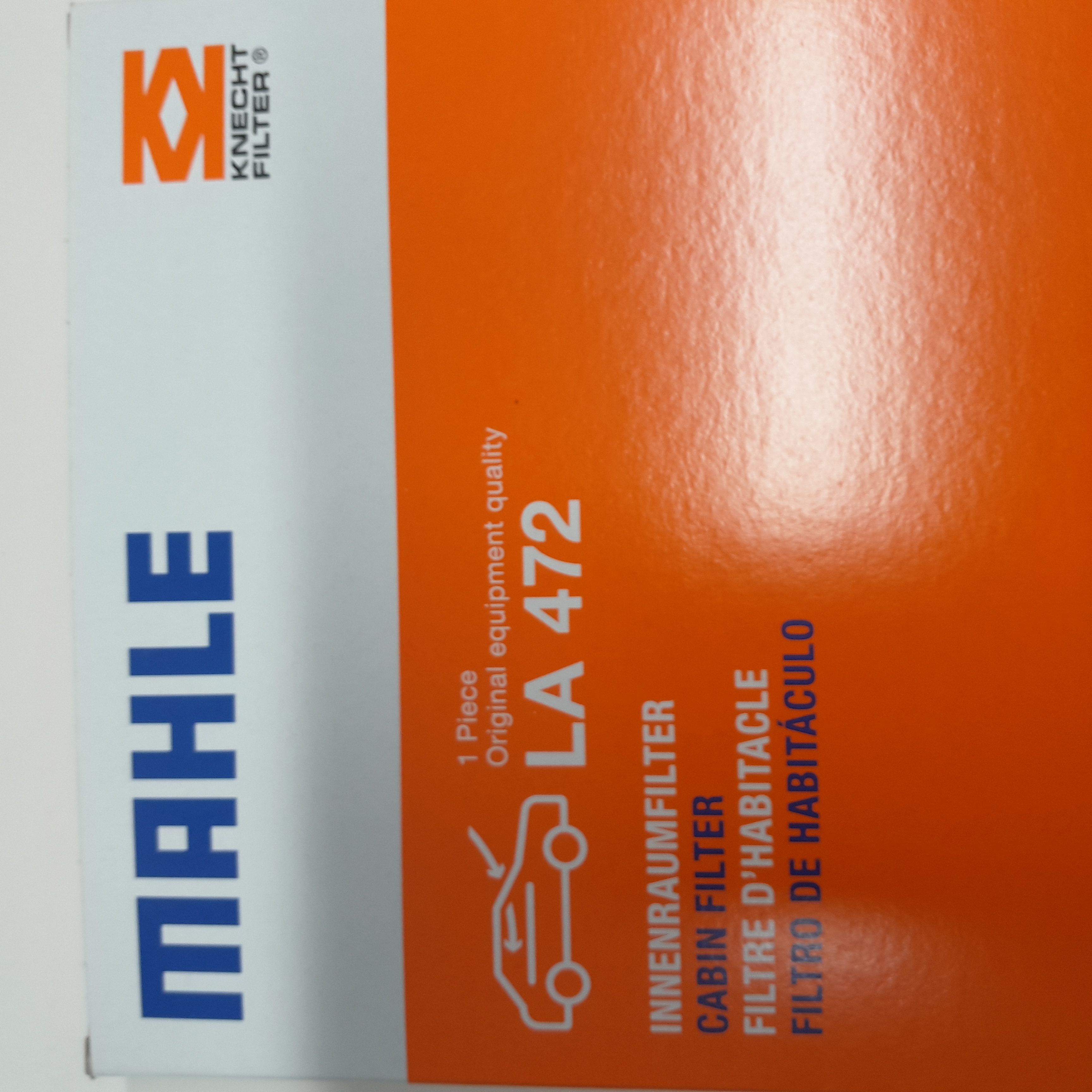 MAHLE LA 472 salono filtras