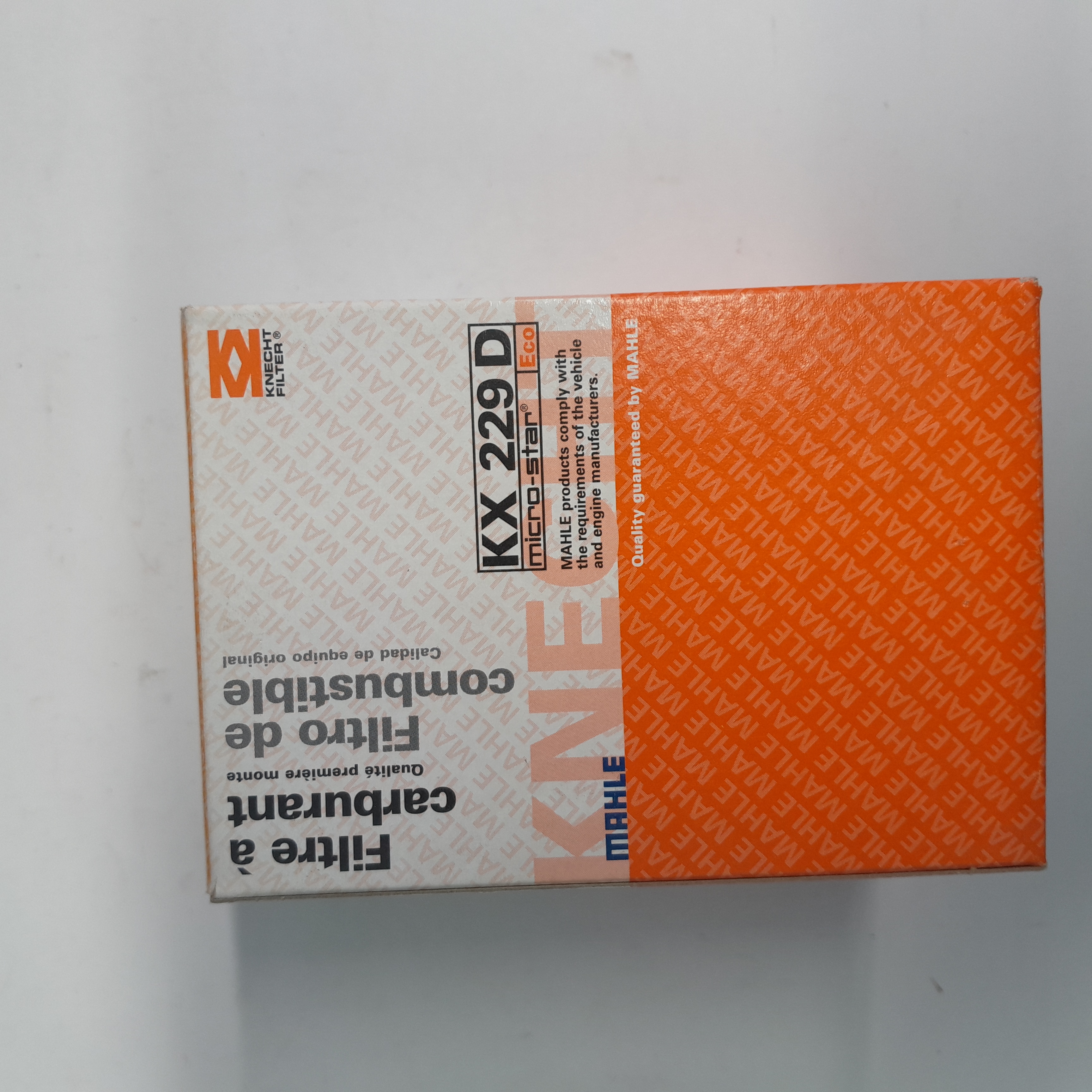 knecht KX 229D kuro filtras 