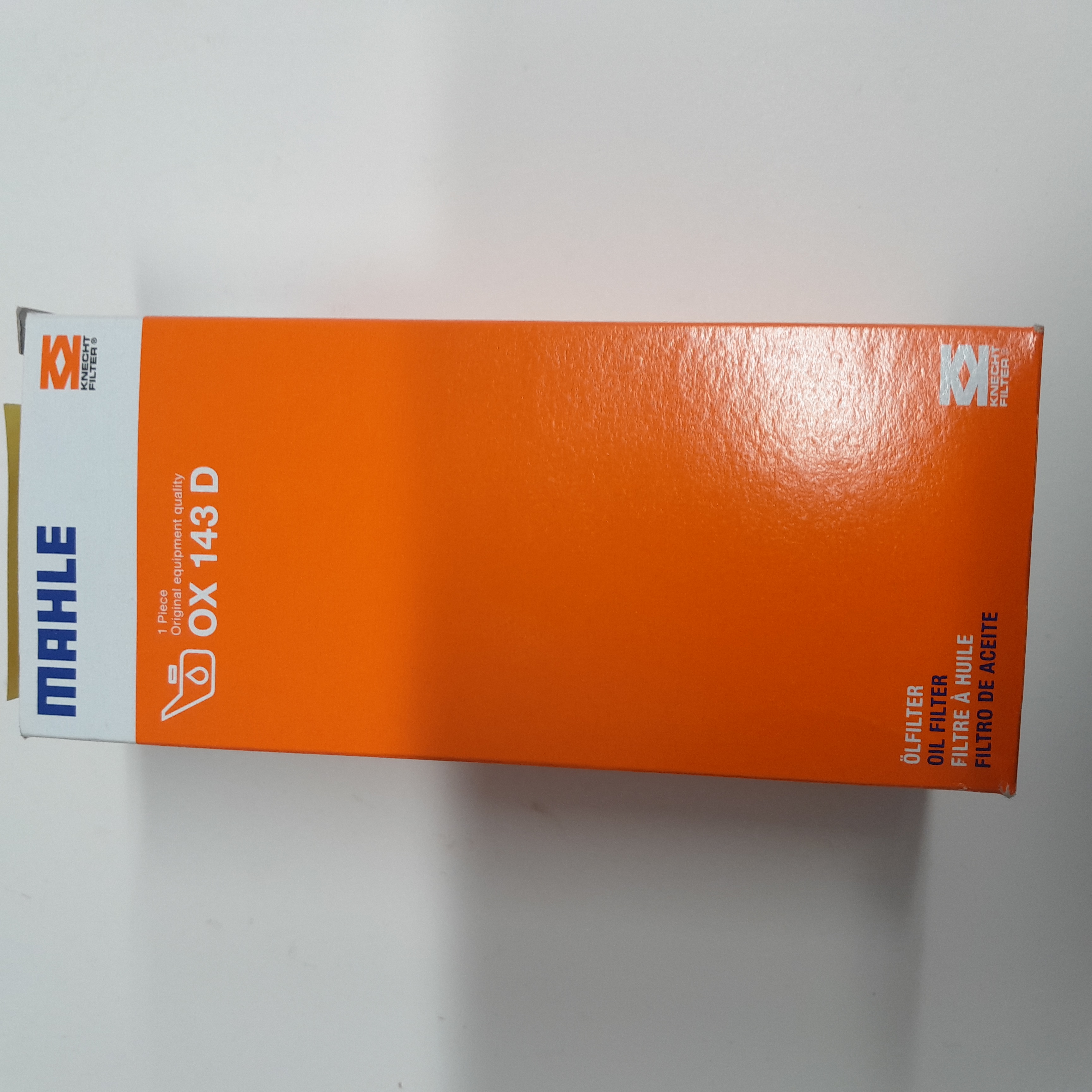 Mahle OX 143 D alyvos filtras