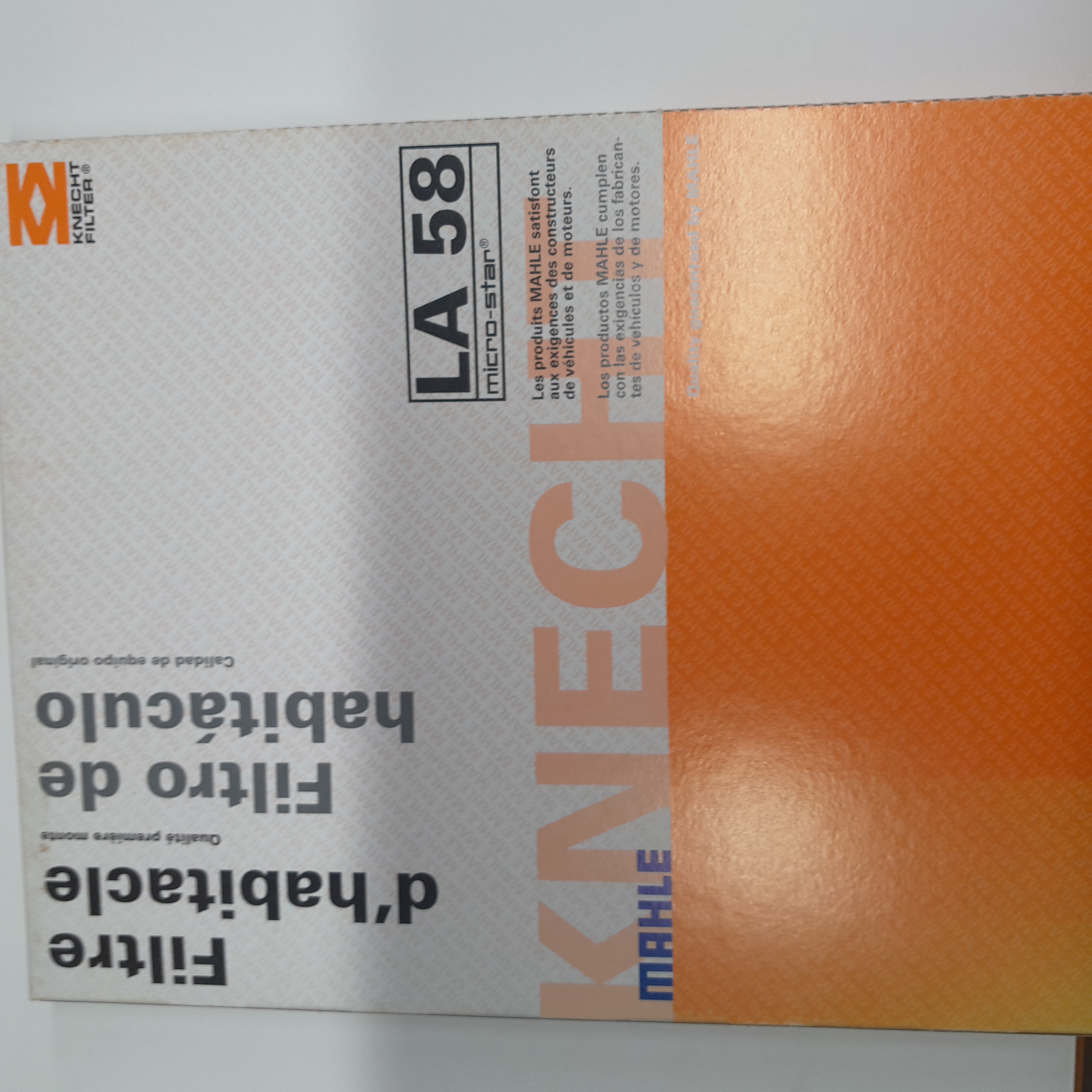 KNECHT LA58 salono filtras