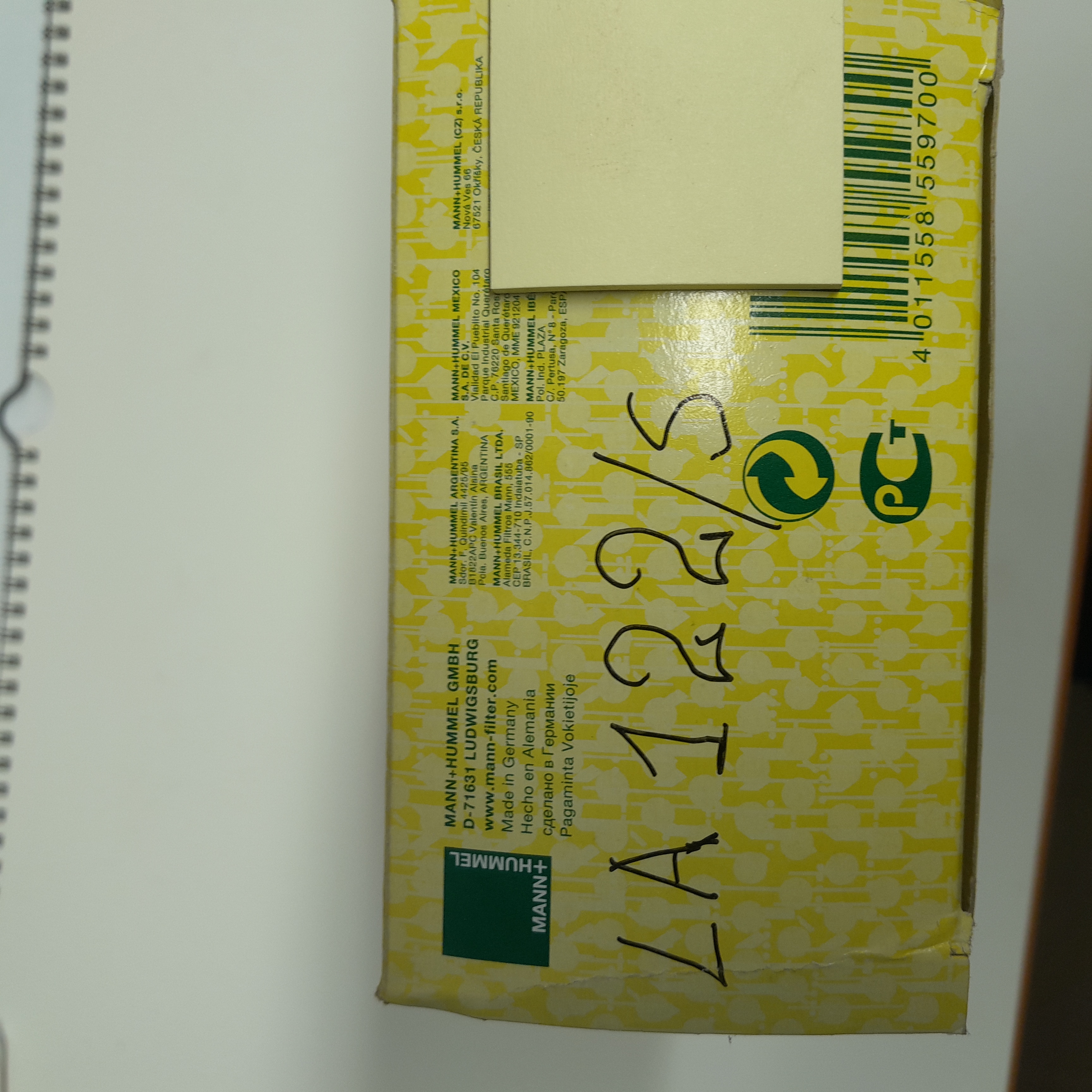 MANN FILTER CU2327-2