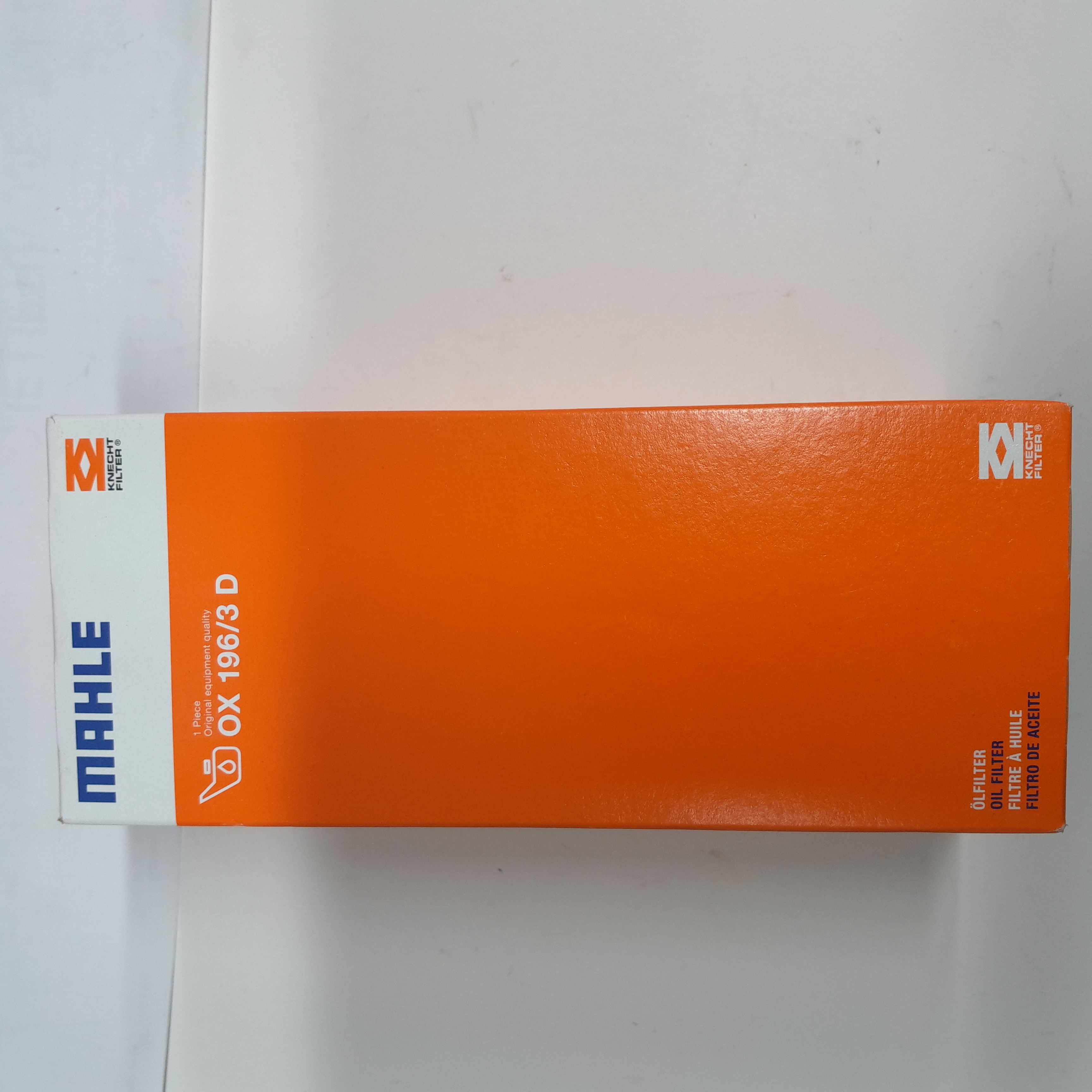 Mahle OX 196/3 D alyvos filtras