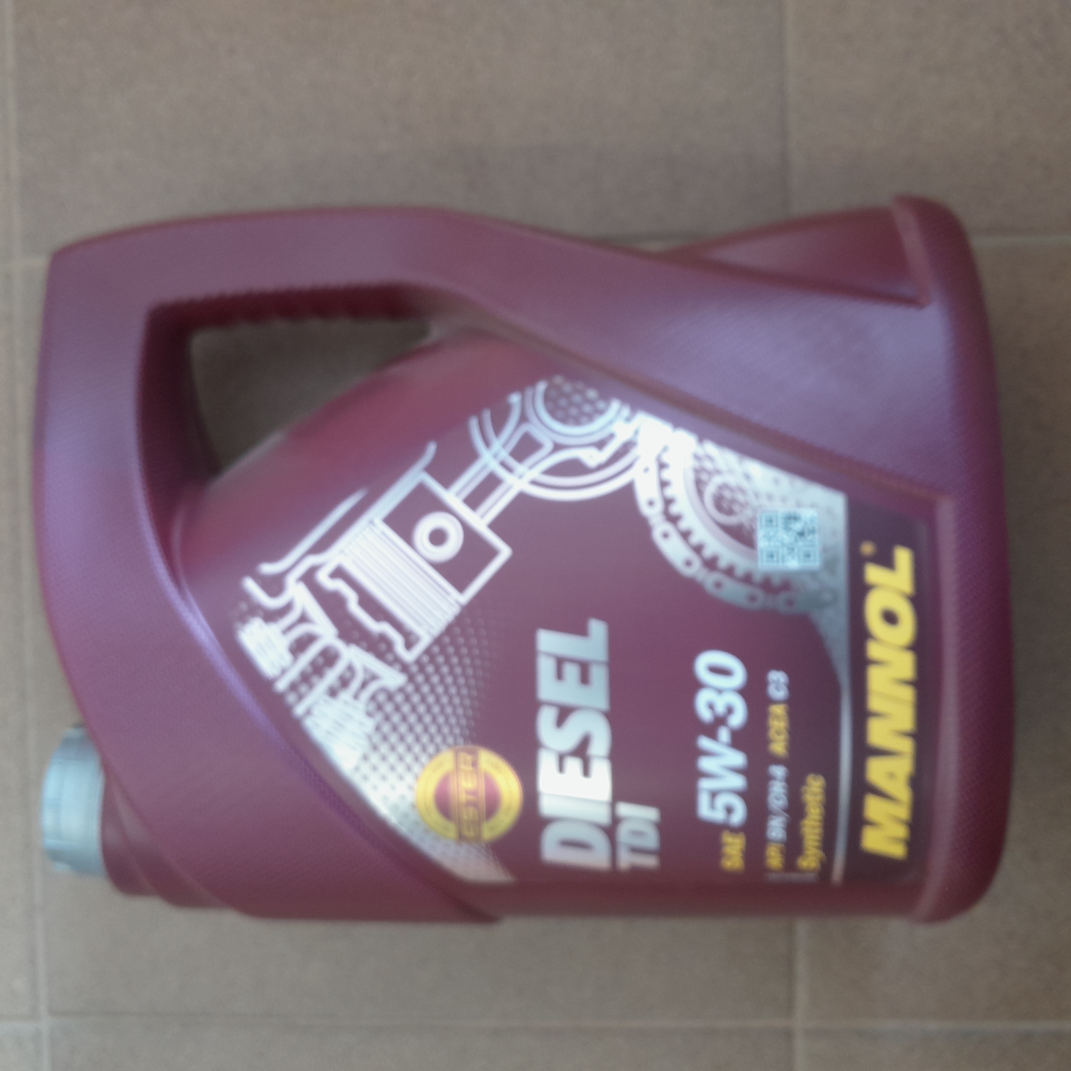 Variklio alyva Mannol Diesel TDI 5W-30 5l