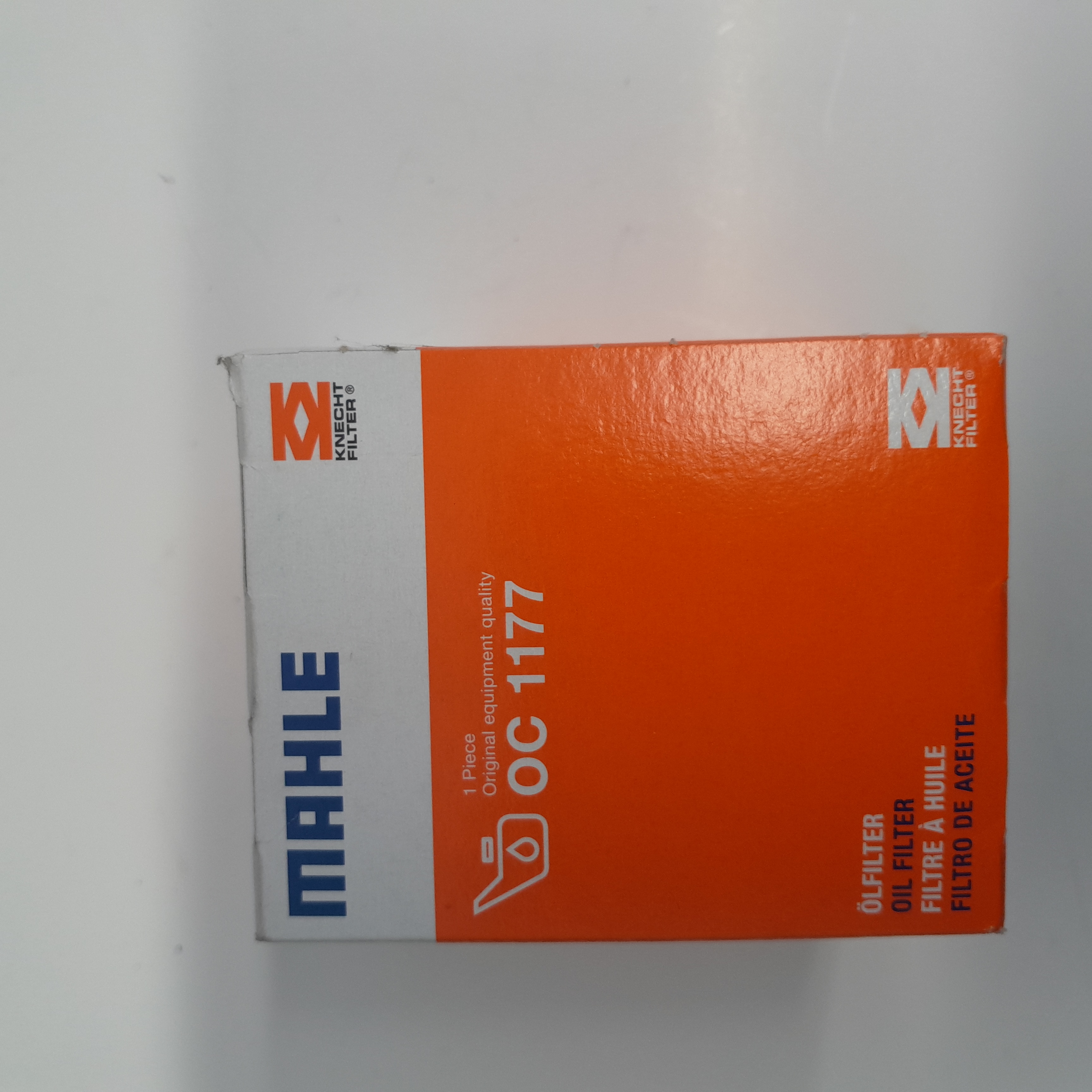 MAHLE alyvos filtras OC 1177