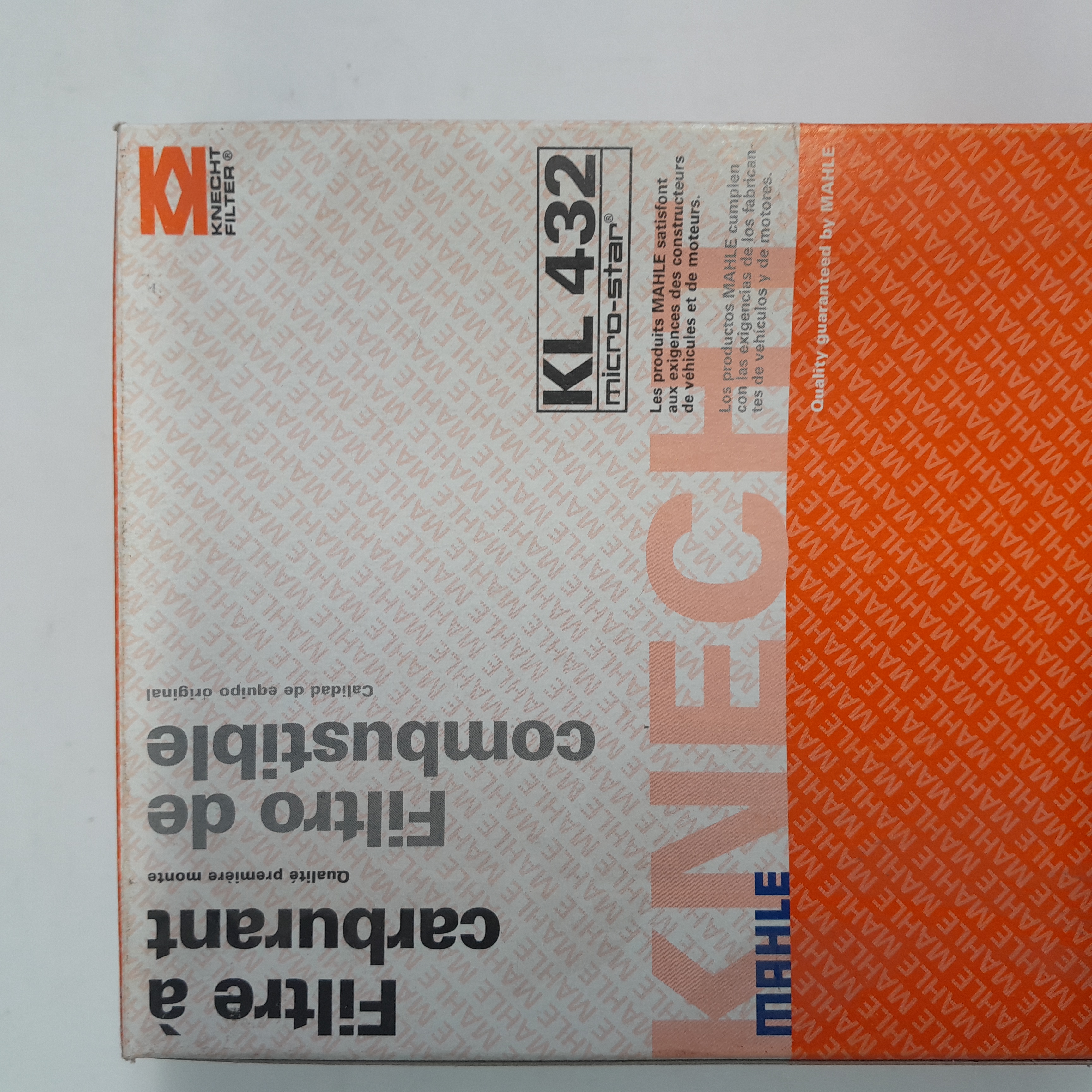 KNECHT KL 432 kuro filtras