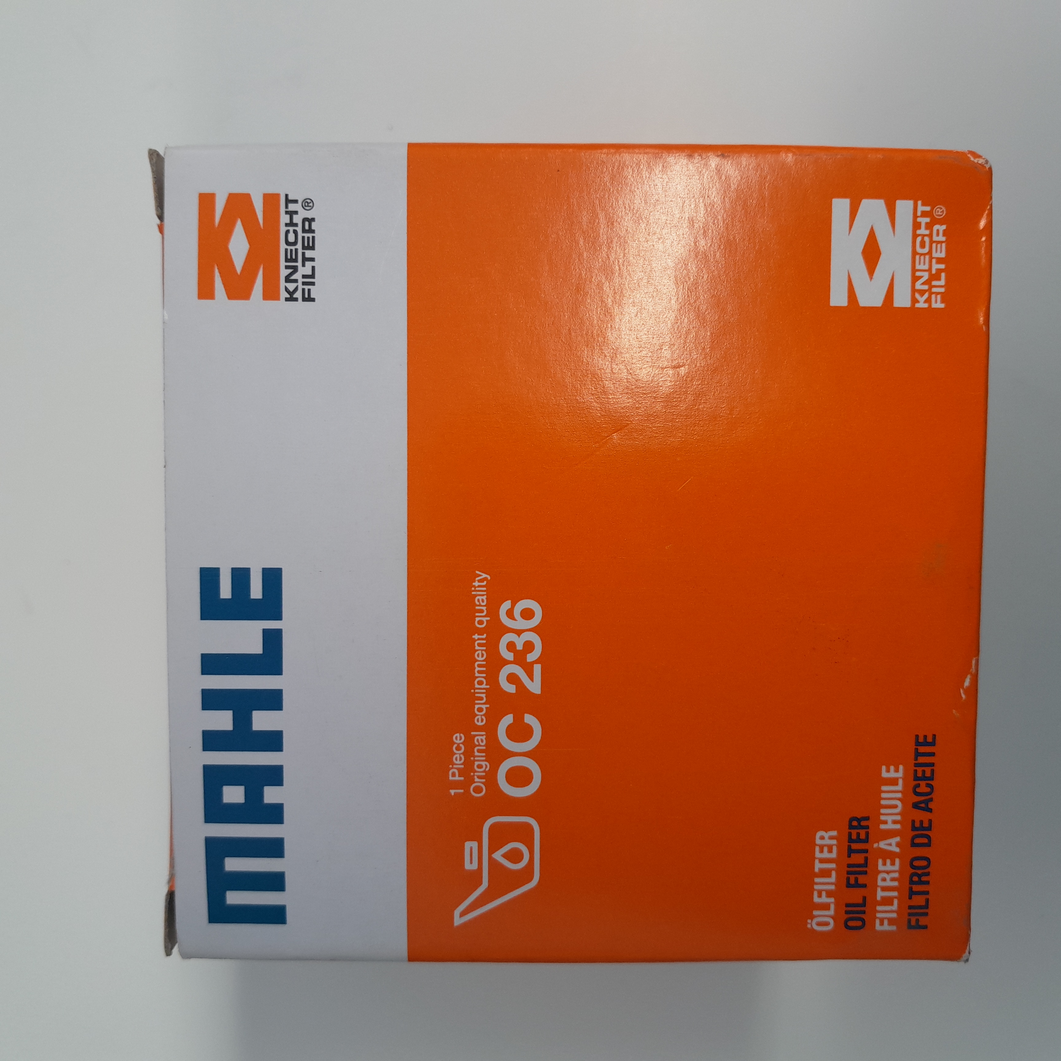 Mahle OC 236 alyvos filtras