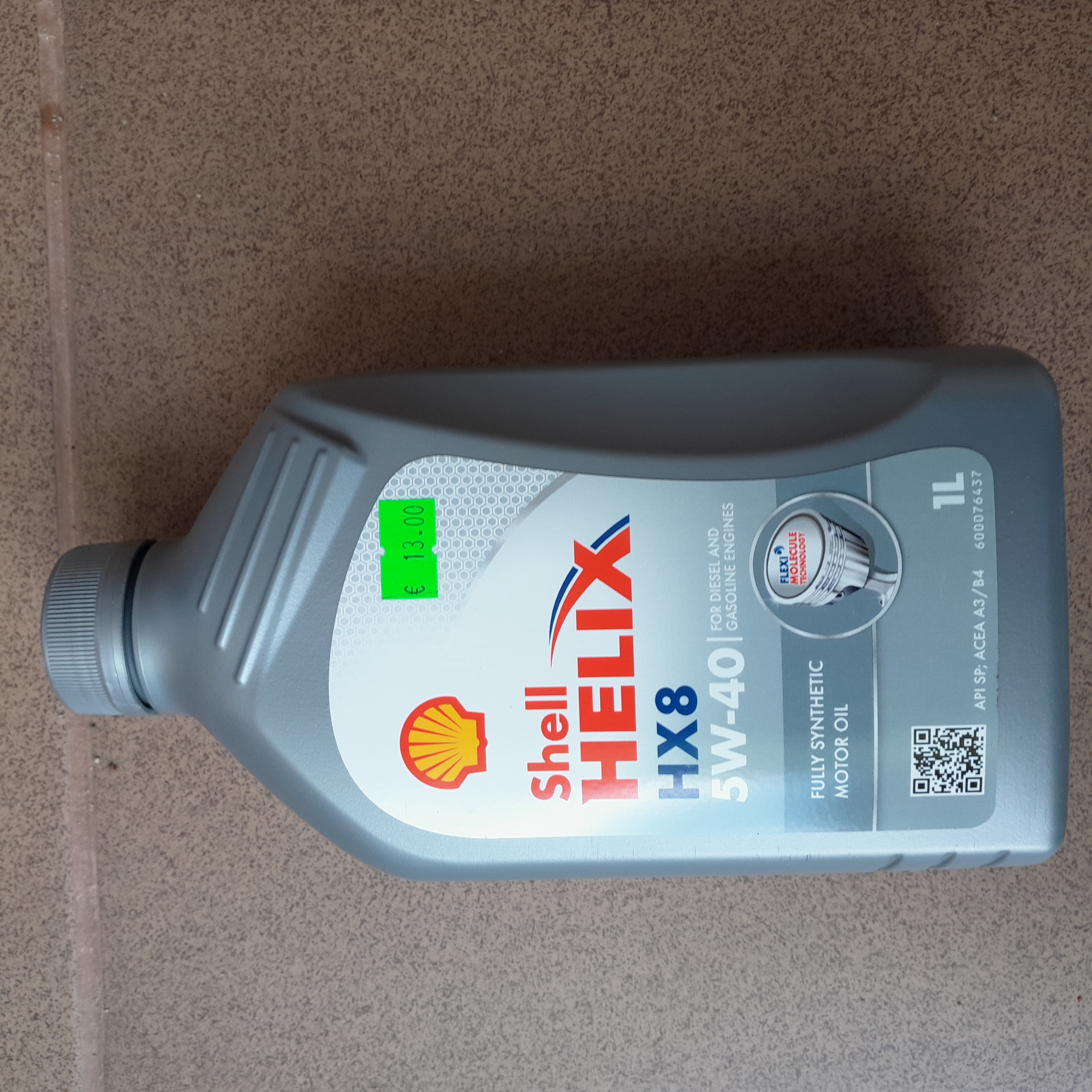Shell Helix HX8 5W-40 sintetinis variklio alyva
