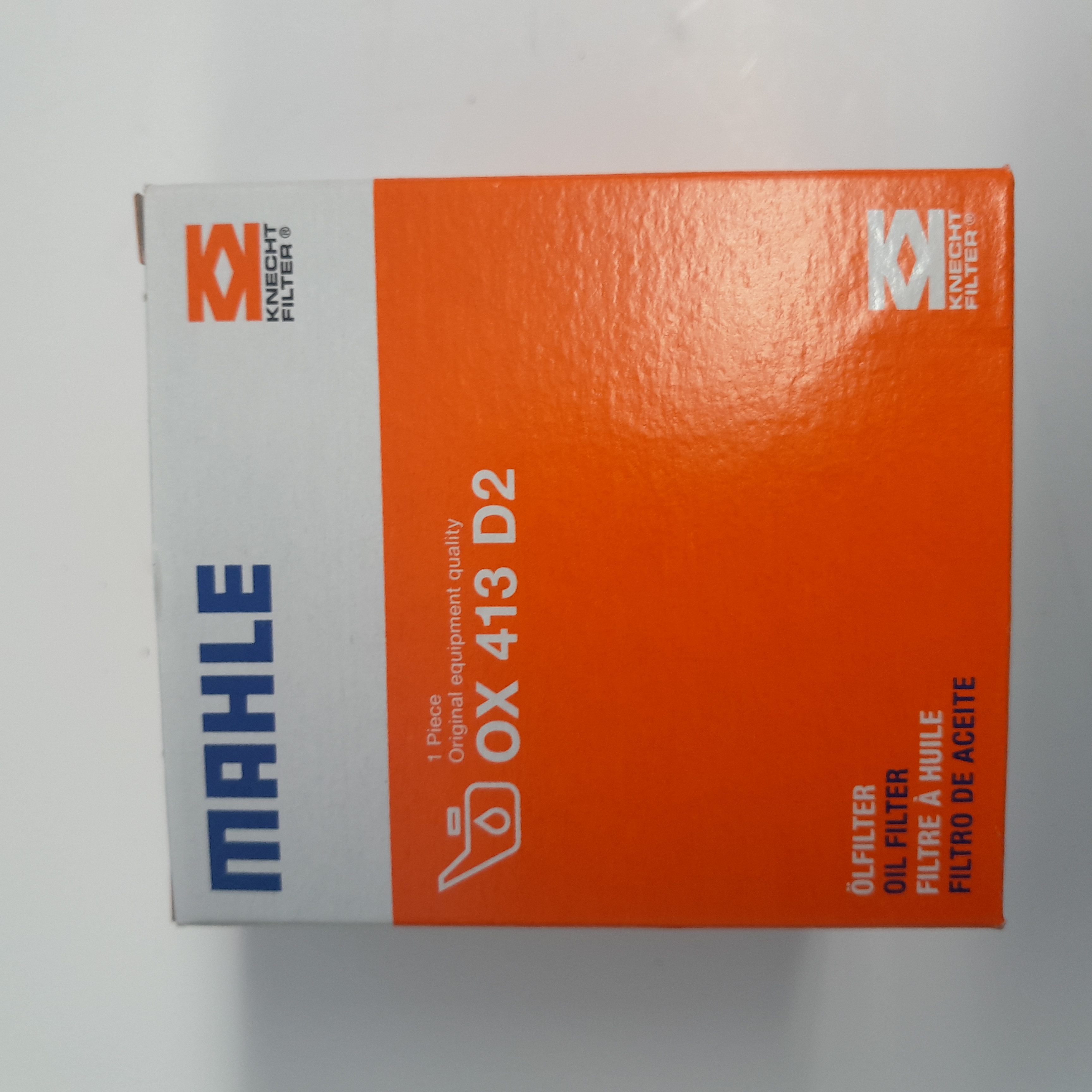 Mahle OX 413D2 alyvos filtras