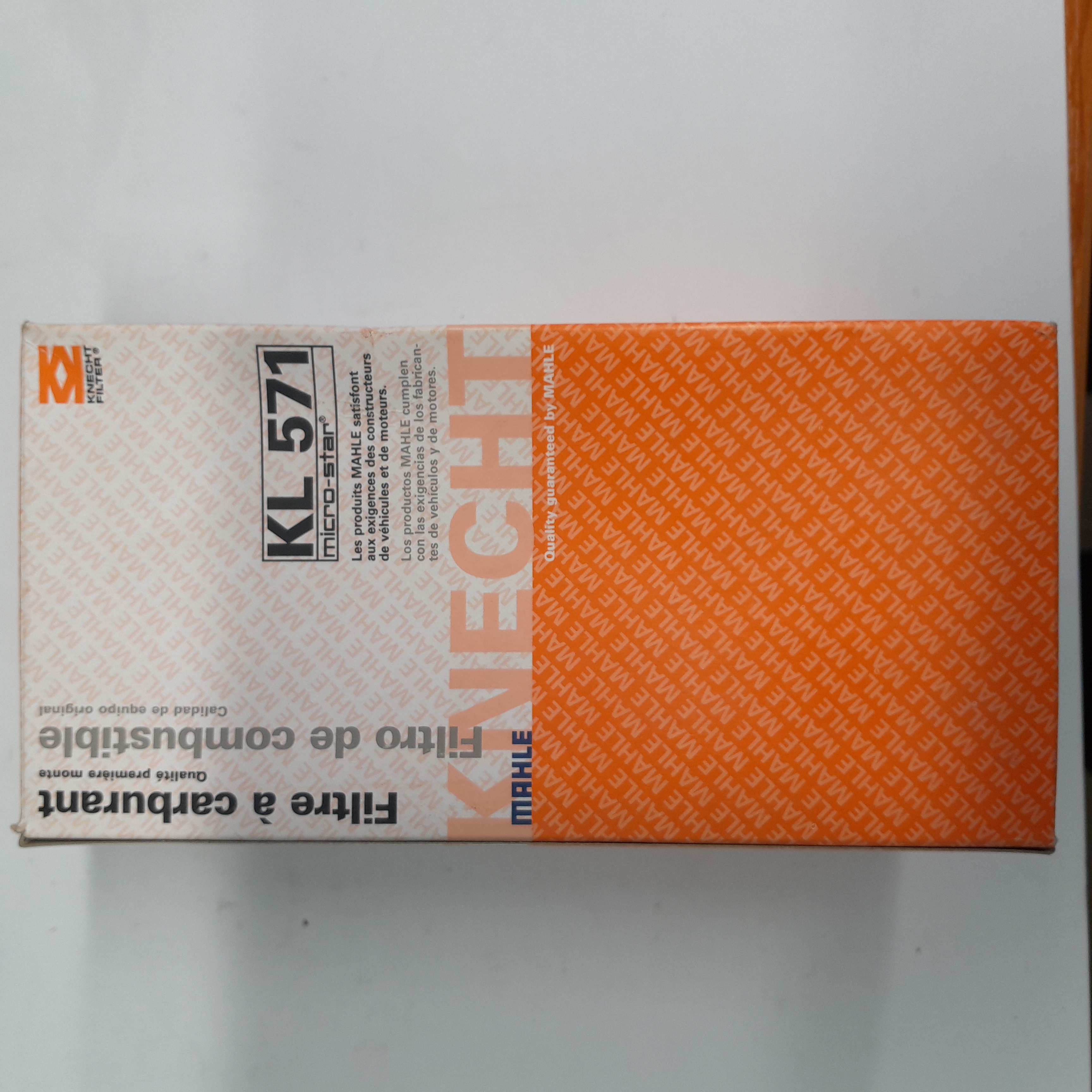 KNECHT KL 571 kuro filtras