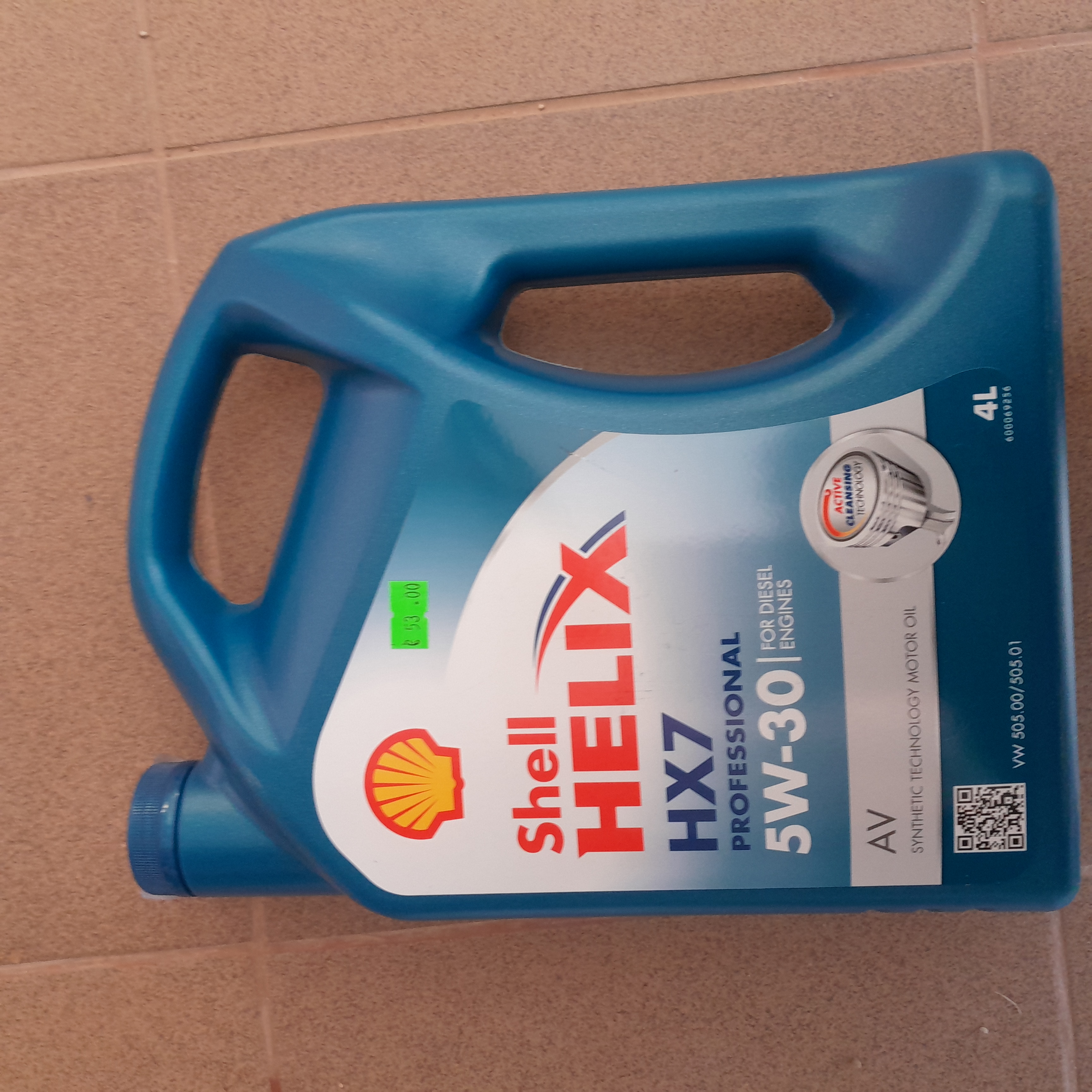 Shell Helix HX7 5W-30 variklio alyva pusiau sintetinė