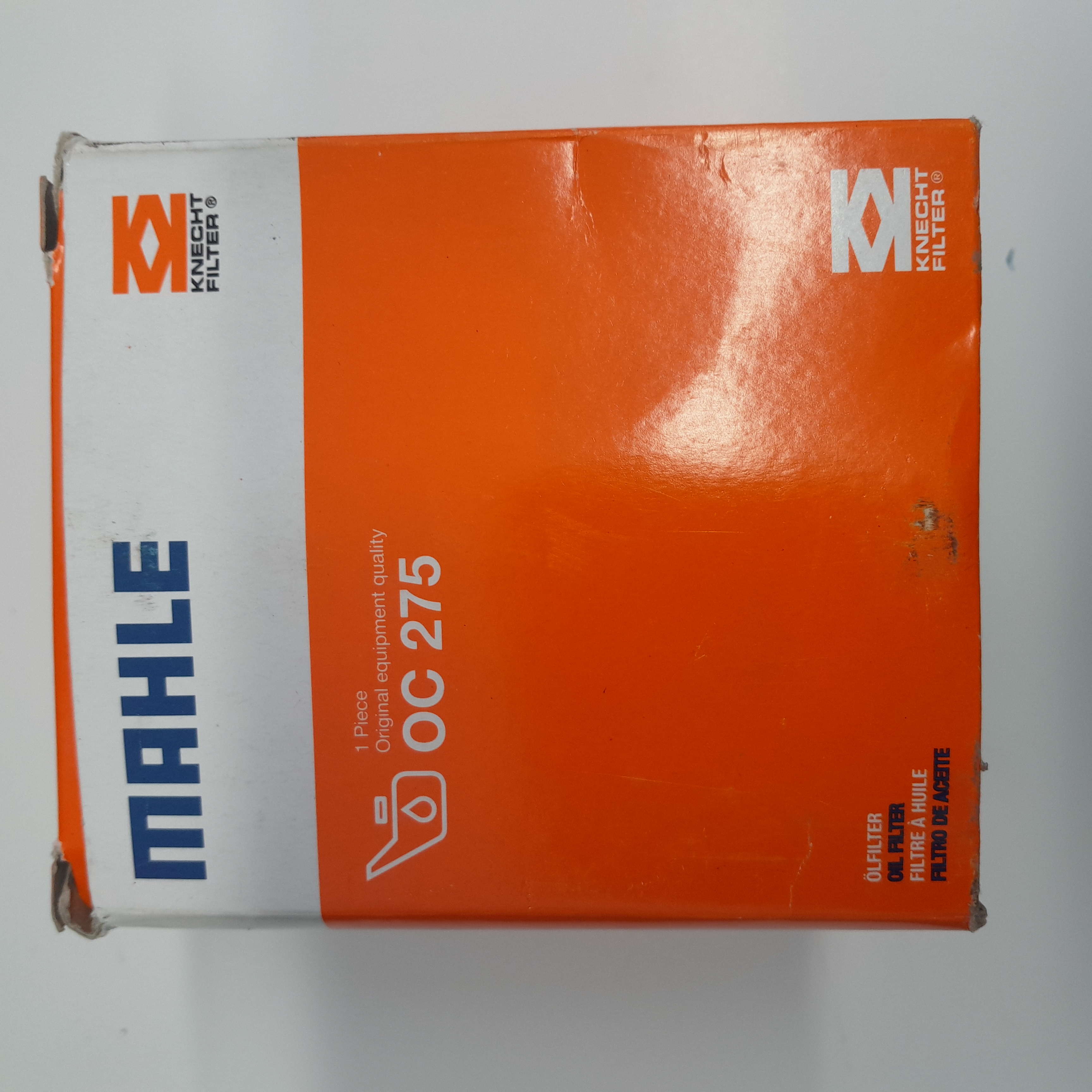 Mahle OC 275 alyvos filtras