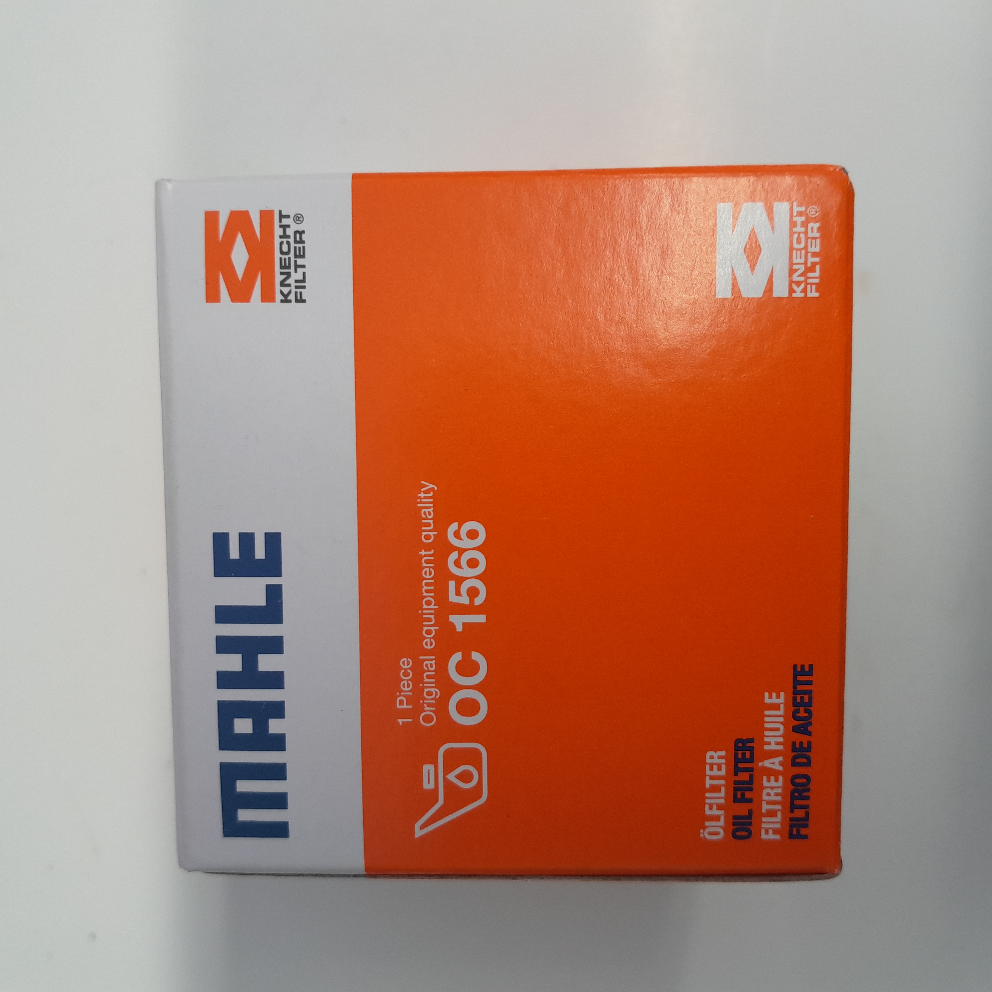 Alyvos filtras MAHLE OC 1566