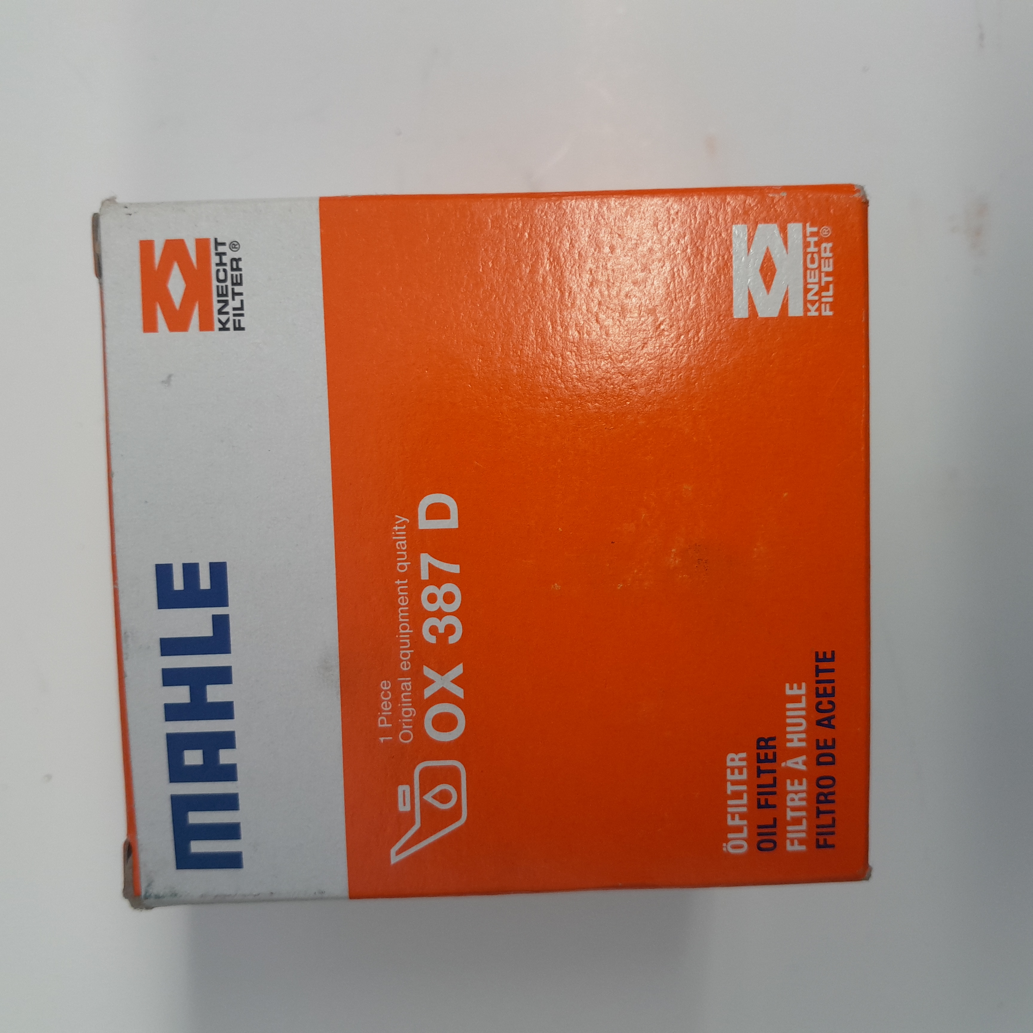 Mahle OX 387D alyvos filtras