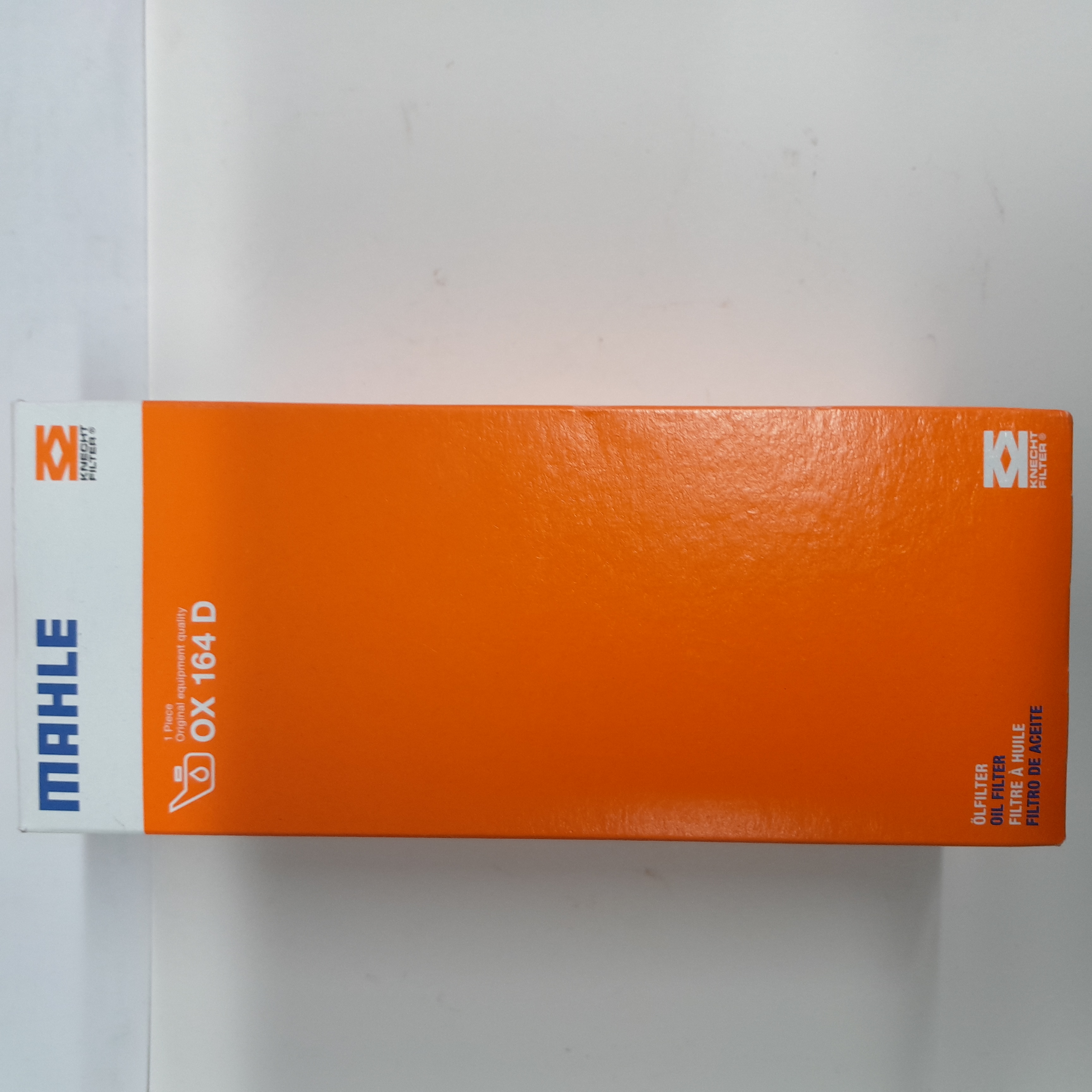 MAHLE OX164D alyvos filtras