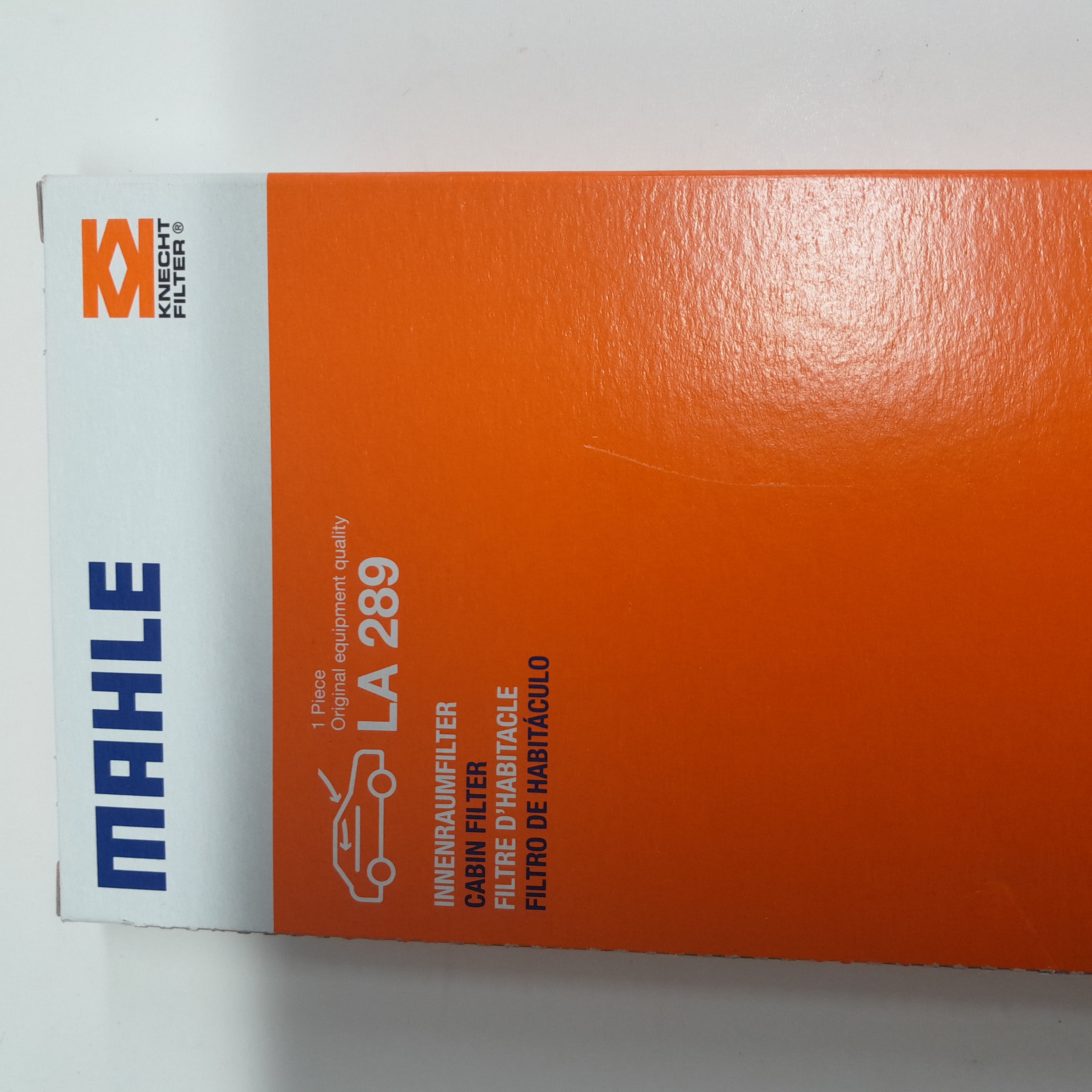 MAHLE salono filtras LA 289