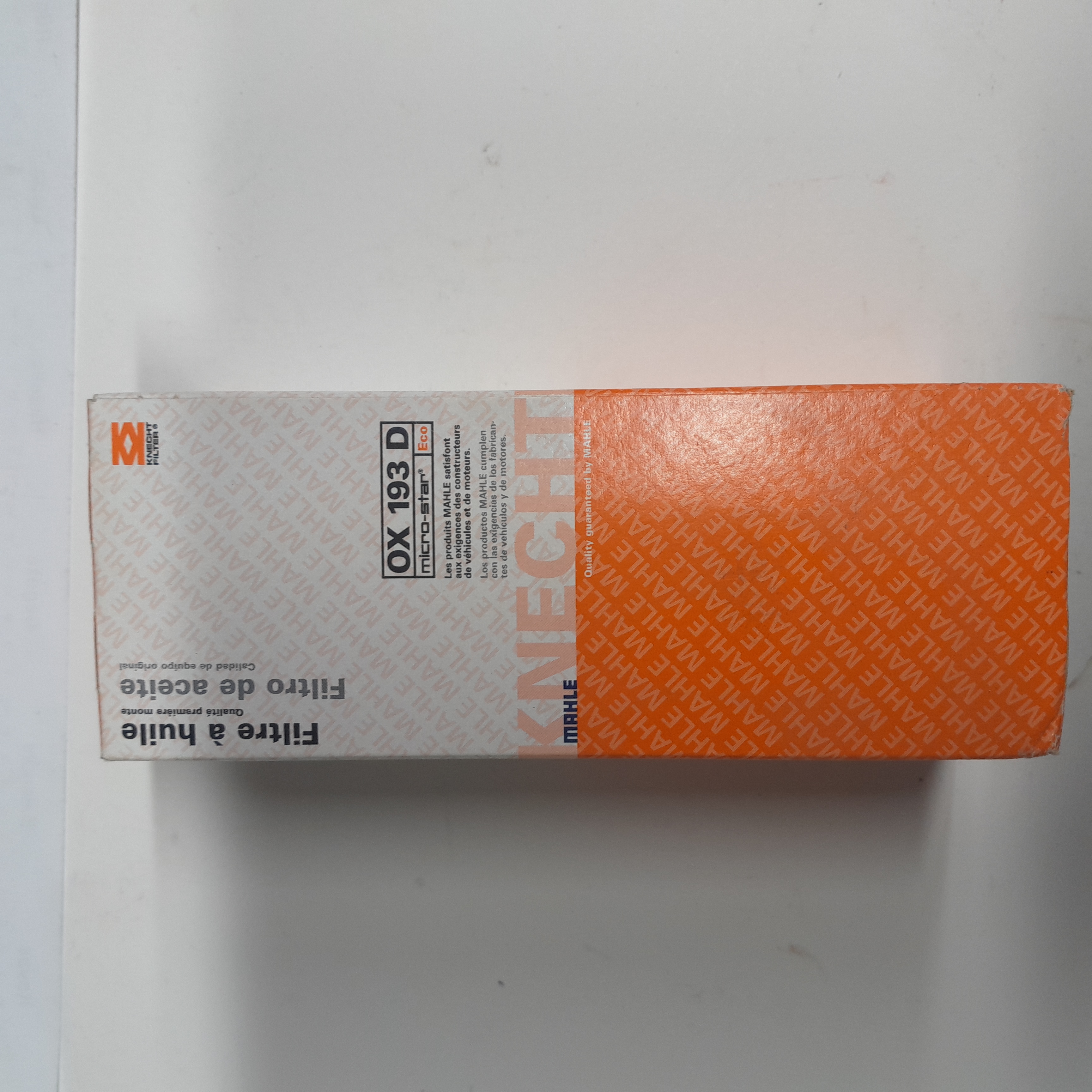  OX 193D alyvos filtras