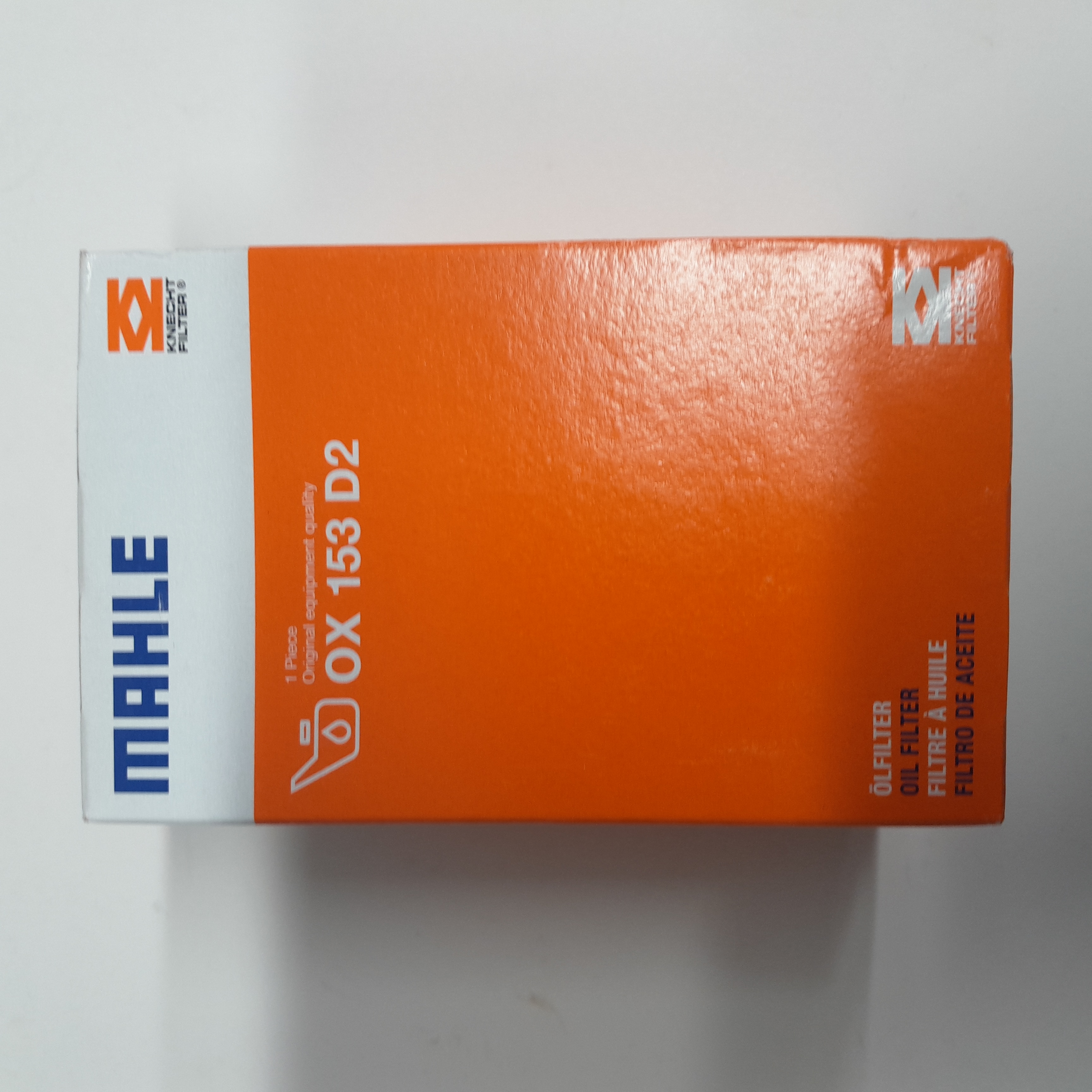 Mahle OX 153D2 alyvos filtras