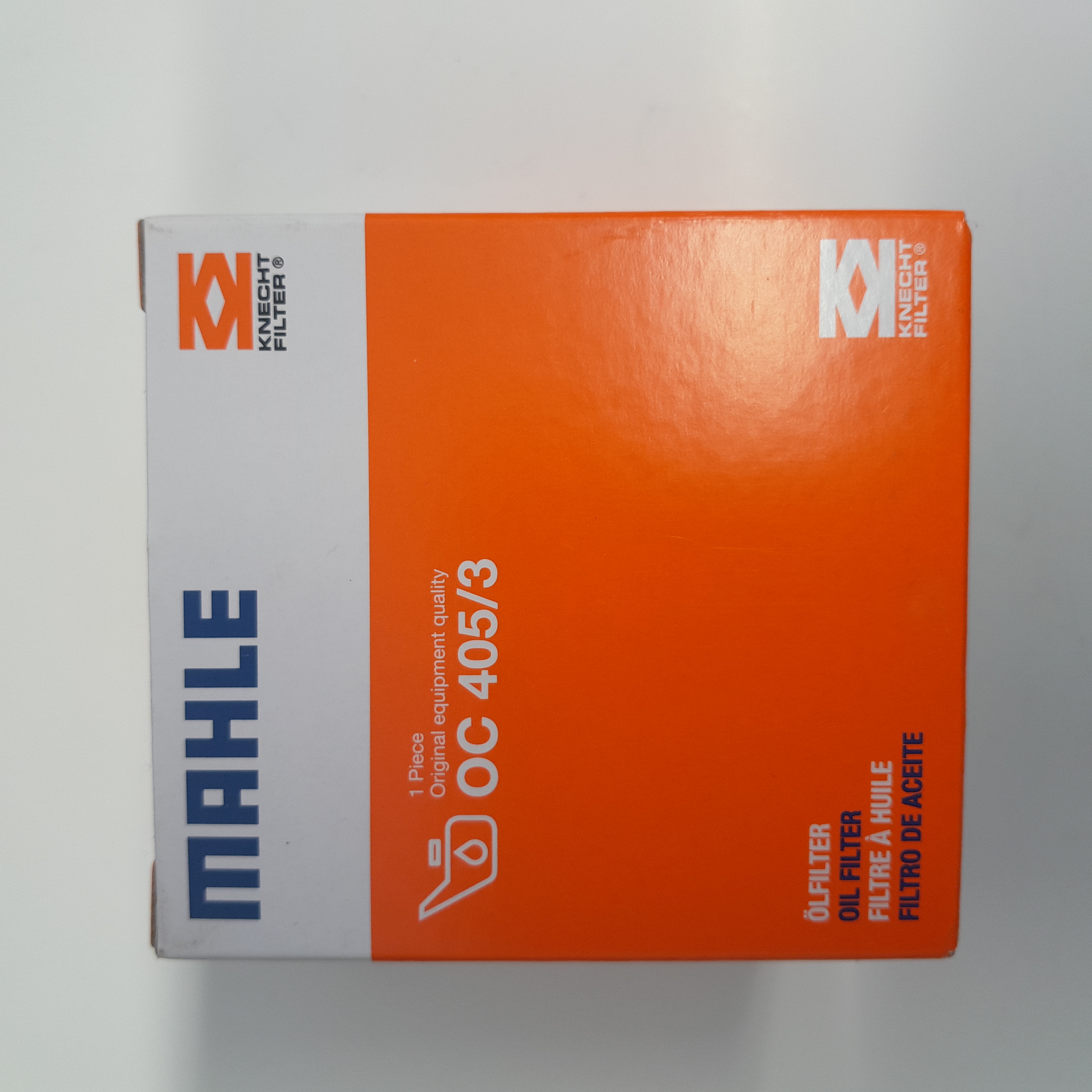 Mahle OC 405/3 alyvos filtras