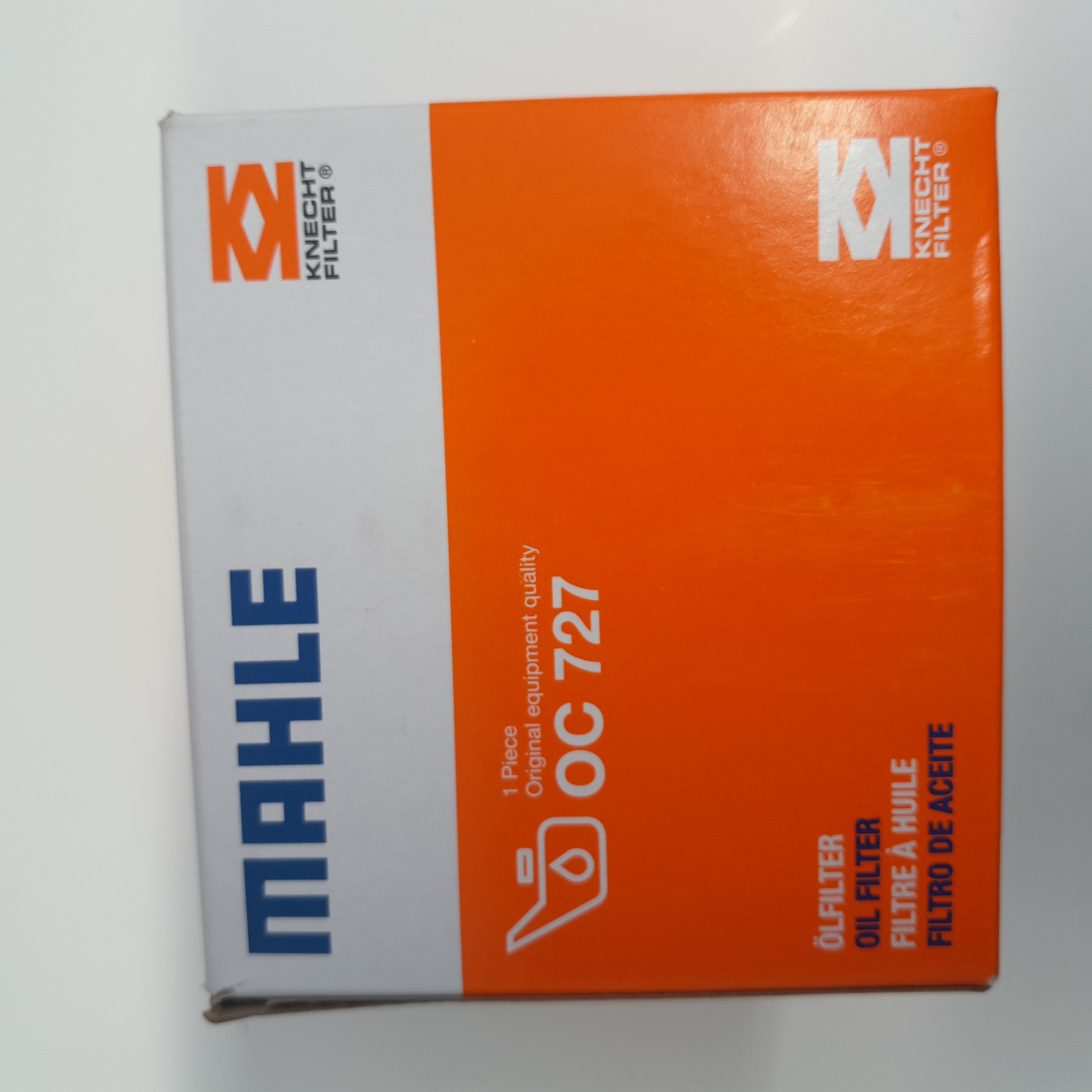MAHLE OC 727 alyvos filtras