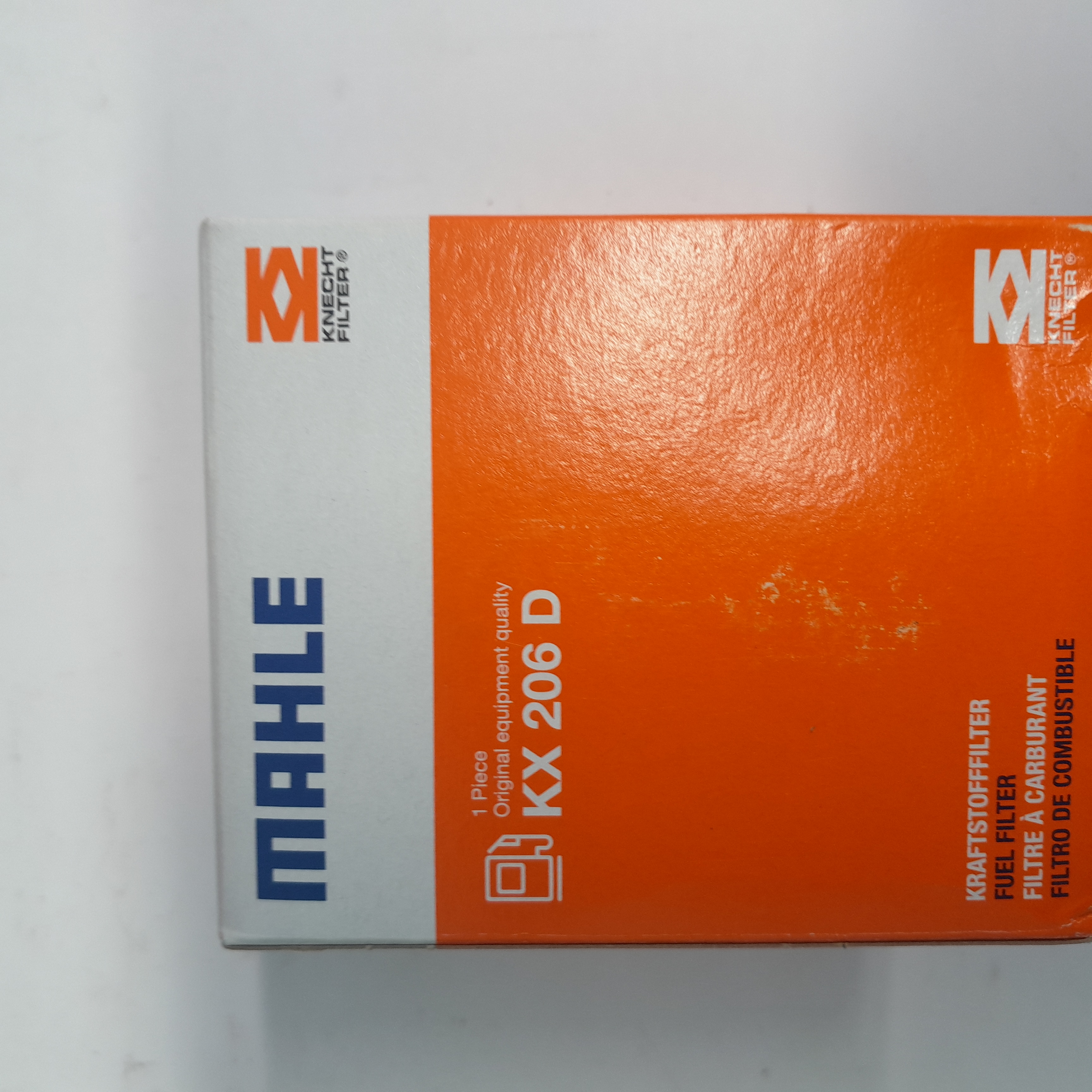 Kuro filtras MAHLE KX 206 D