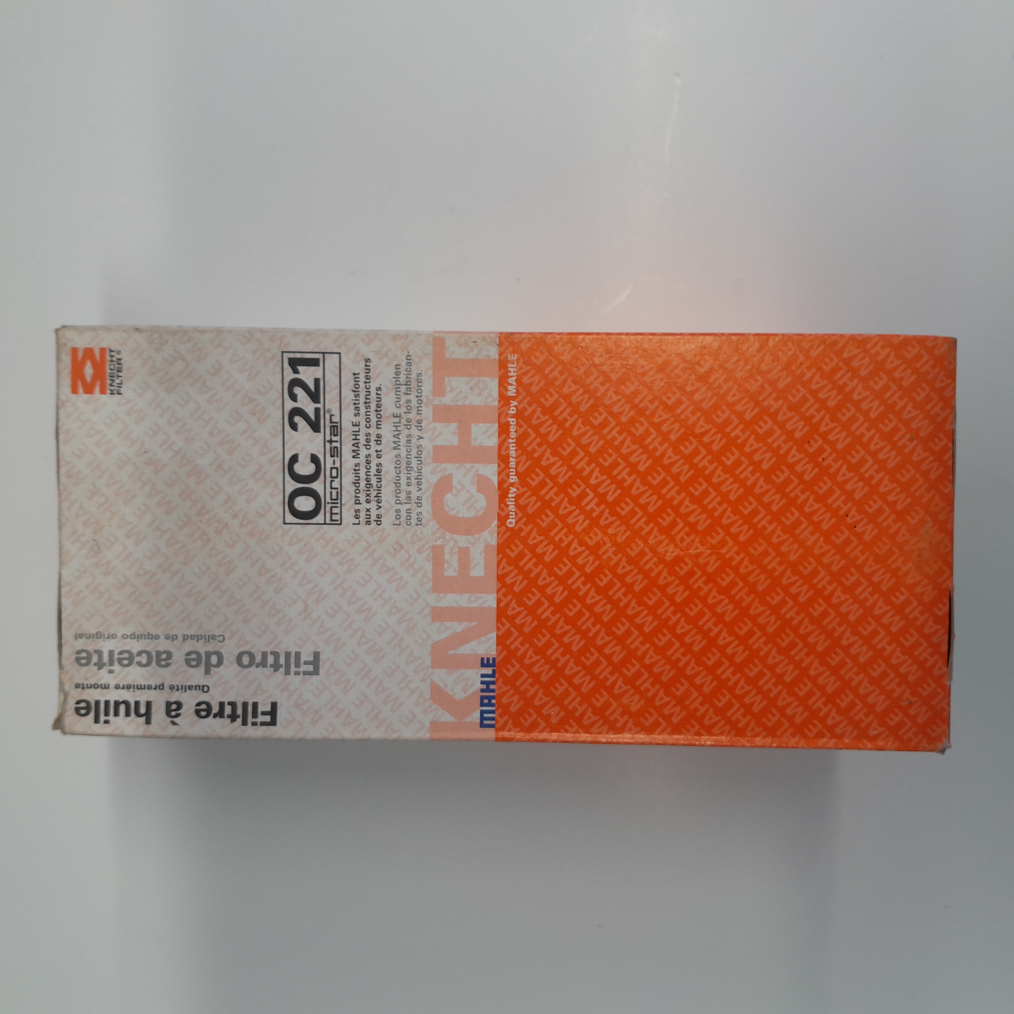 OC 221 alyvos filtras