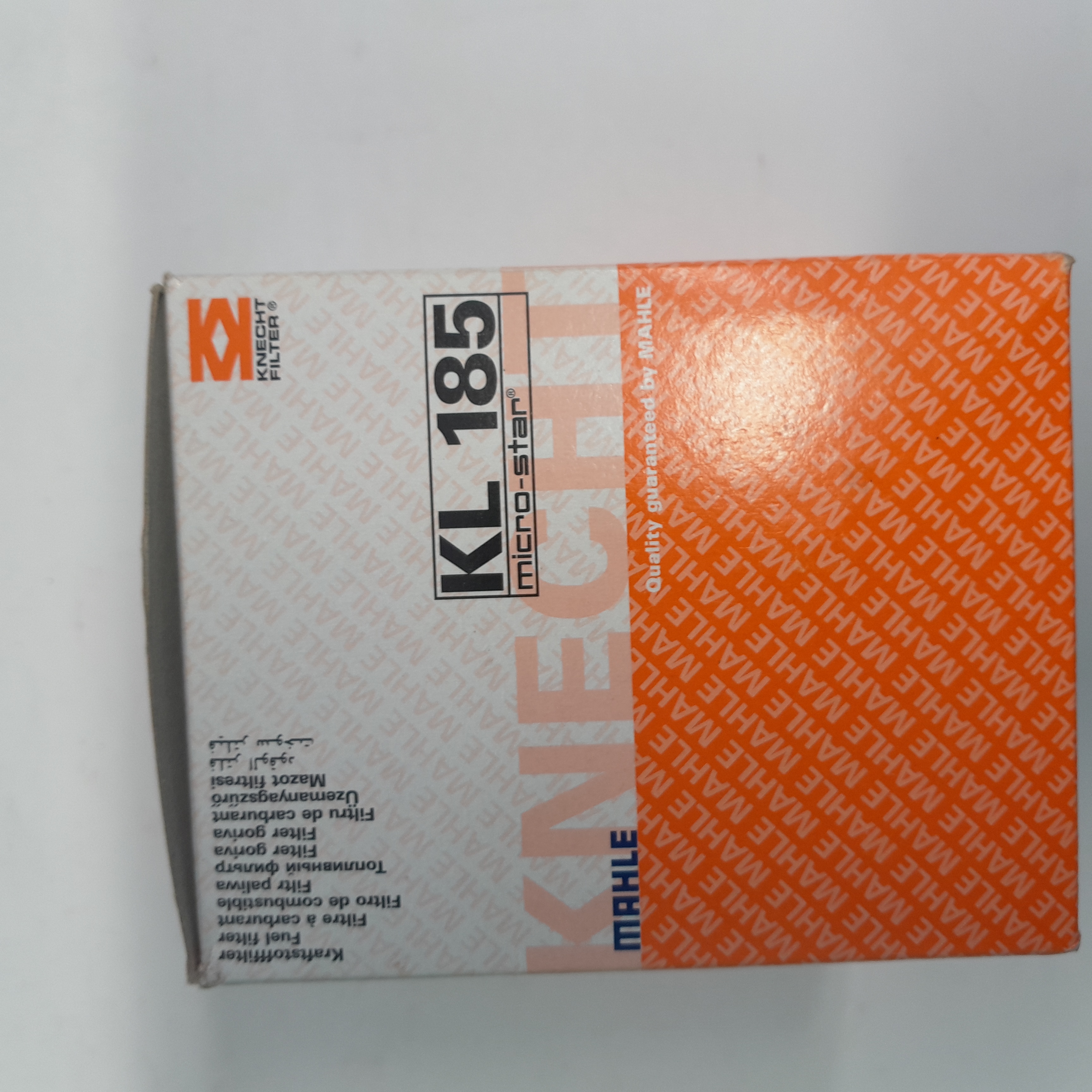 KNECHT KL 185 kuro filtras