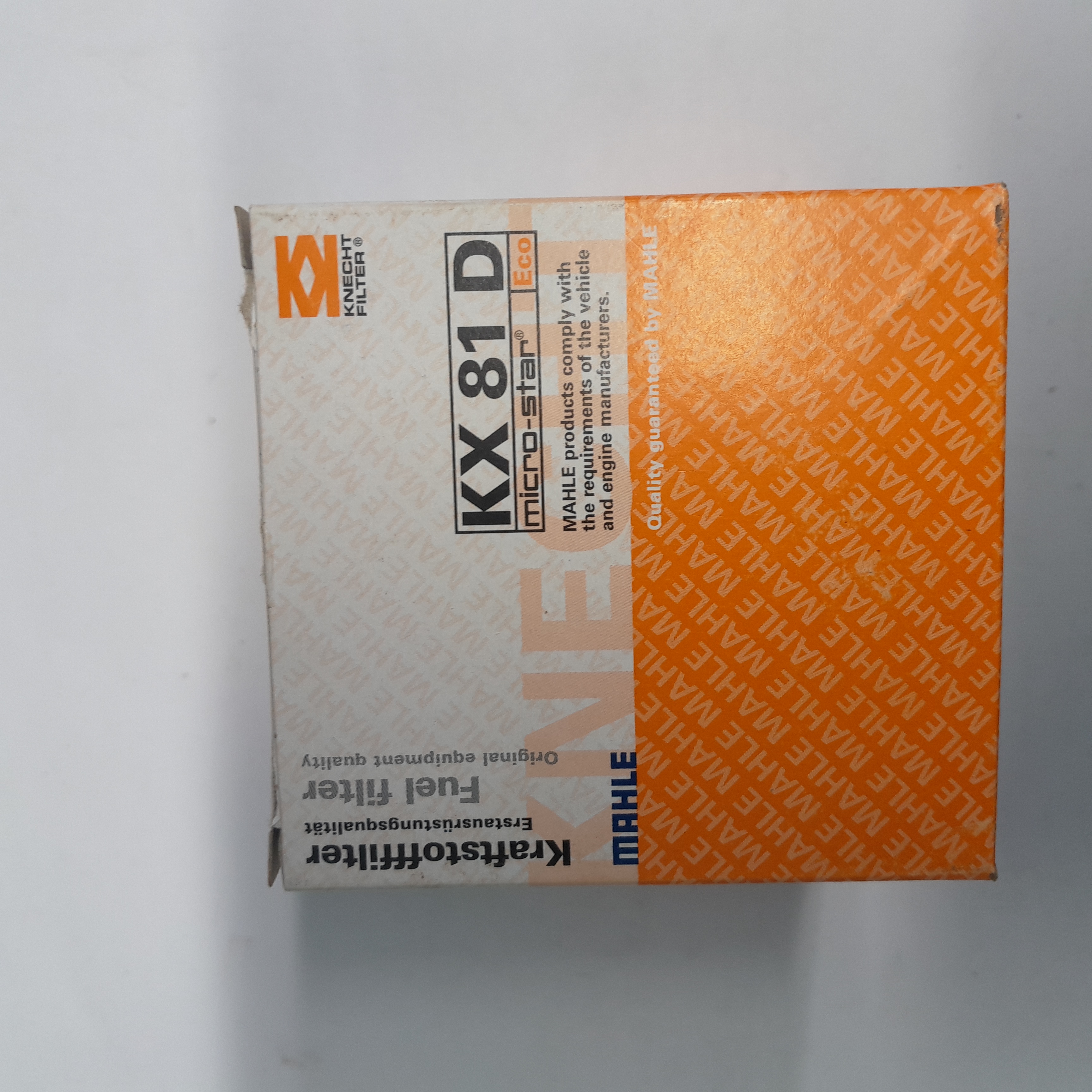 Kuro filtras KX 81 D