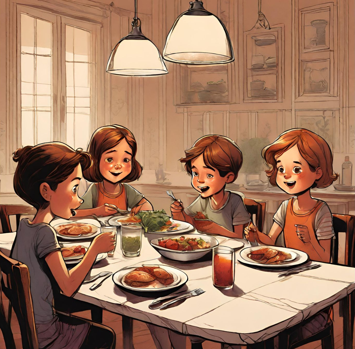 1:1 Five-Lesson Dinning Etiquette Course for Children (7-11 year old)