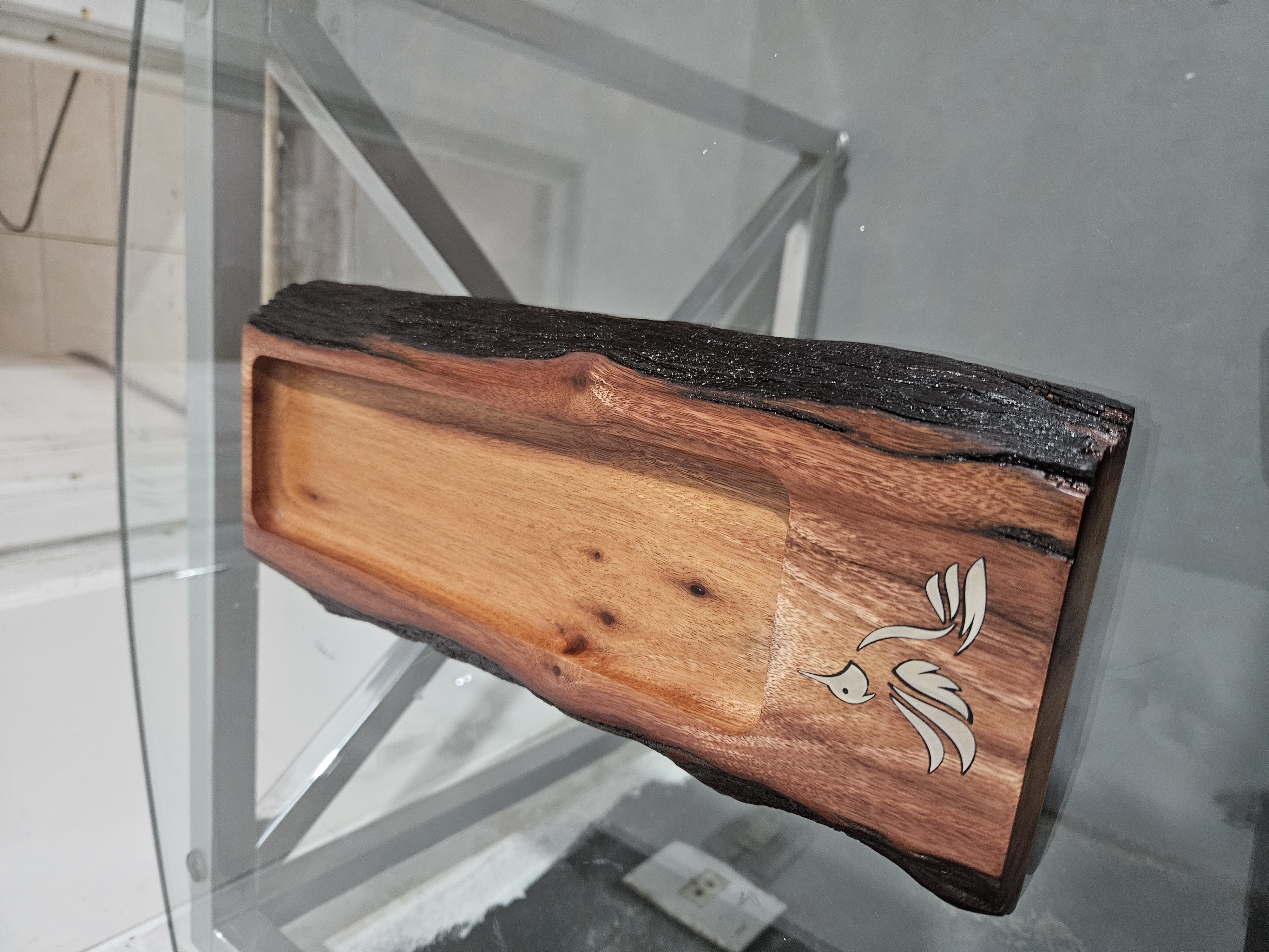 Tábua de petiscos borda natural