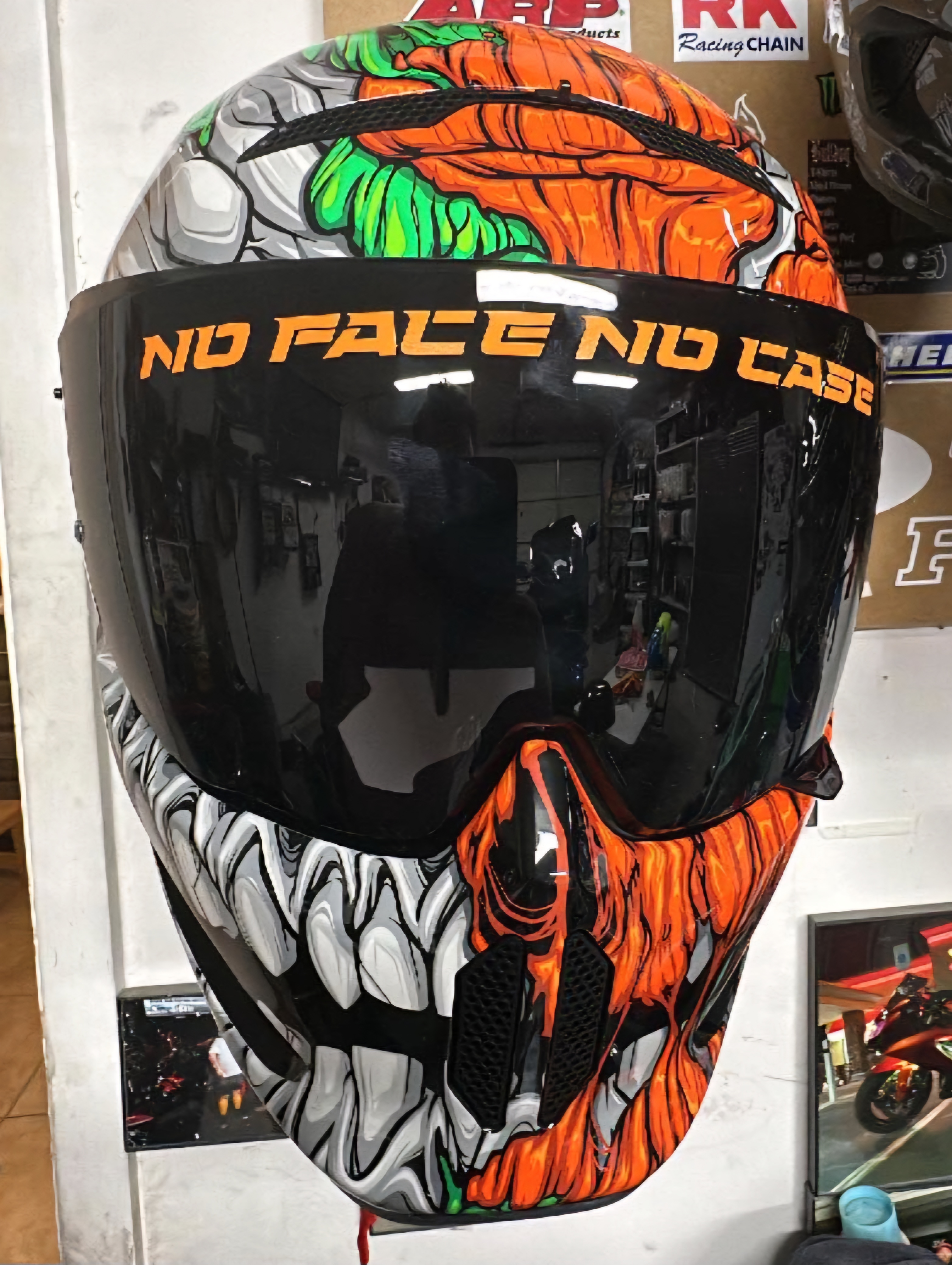 Custom Helmet Visor Decals (2-Pack)