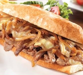 Baguette estilo philly