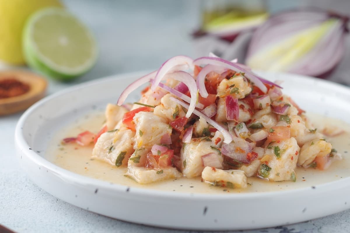 Ceviche de pescado