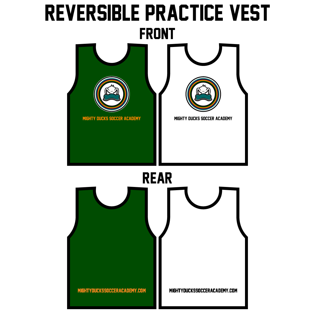 Mighty Ducks Reversible Practice Vest
