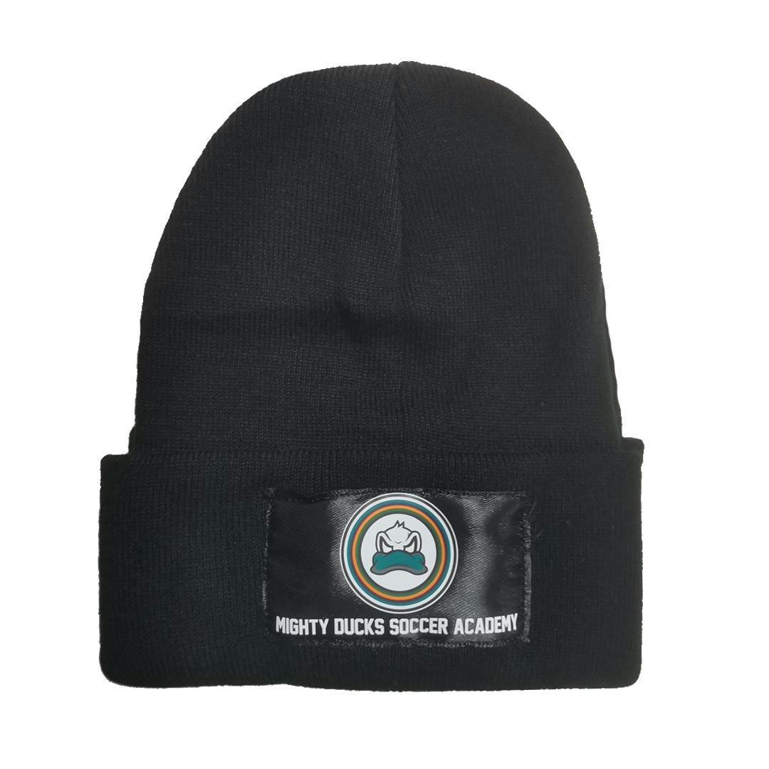 Mighty Ducks Soccer Academy Beanie - BLACK