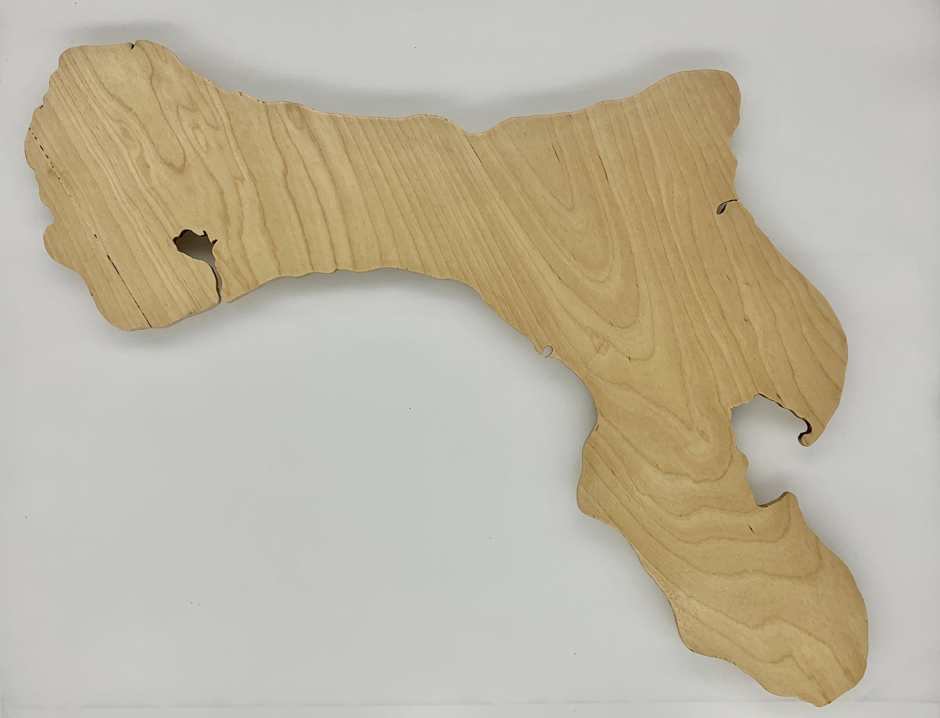 Bonaire met een lichte/donkere kleur hout (Groot).