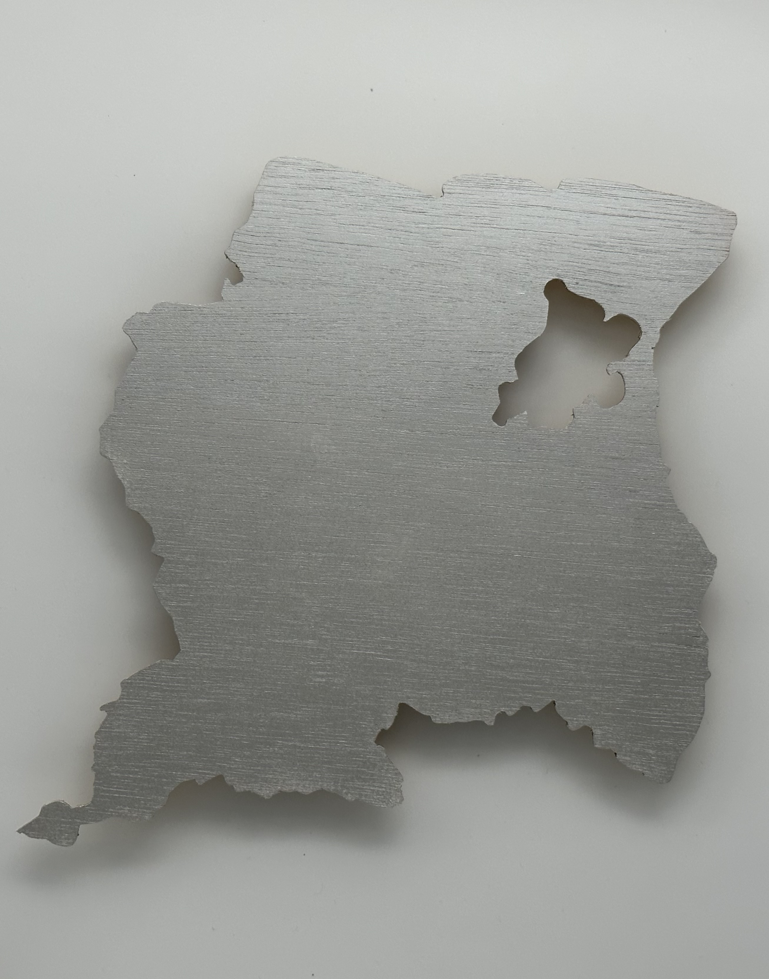 Suriname met een kleur naar keuze uit de opties