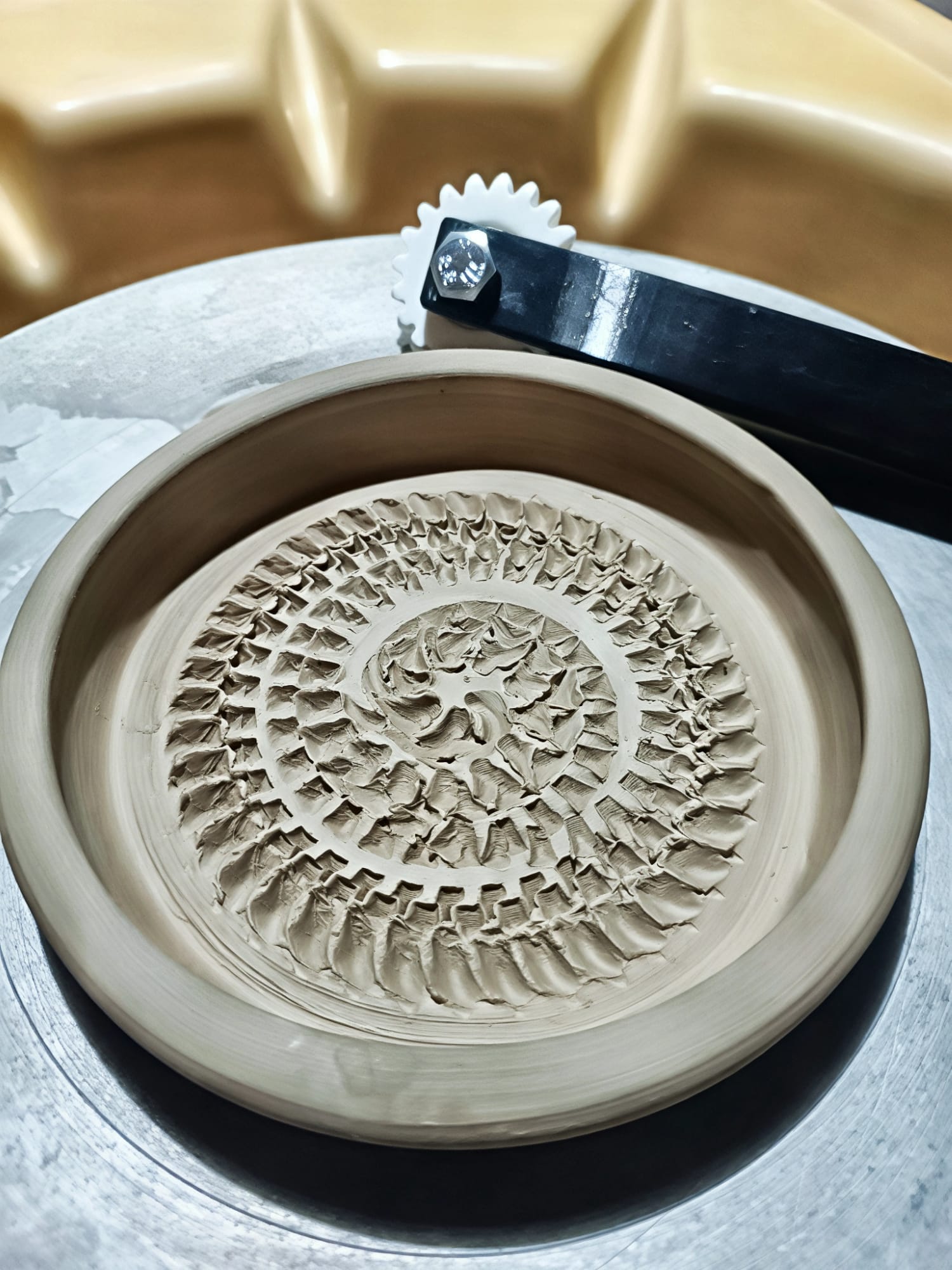 Struktur-Rad für Keramik & Knoblauchreiben ✨🧝