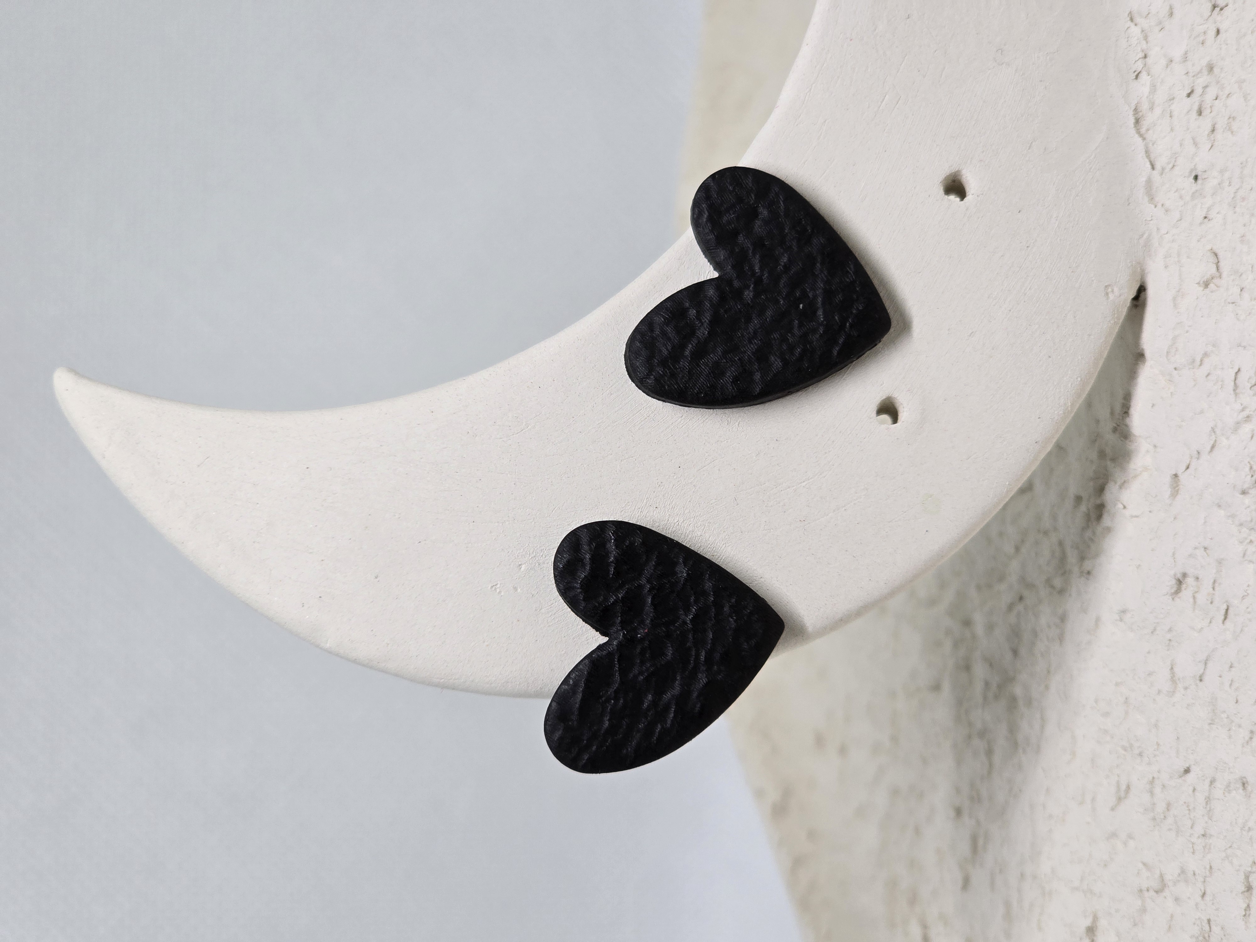 Didelė širdis JUODA