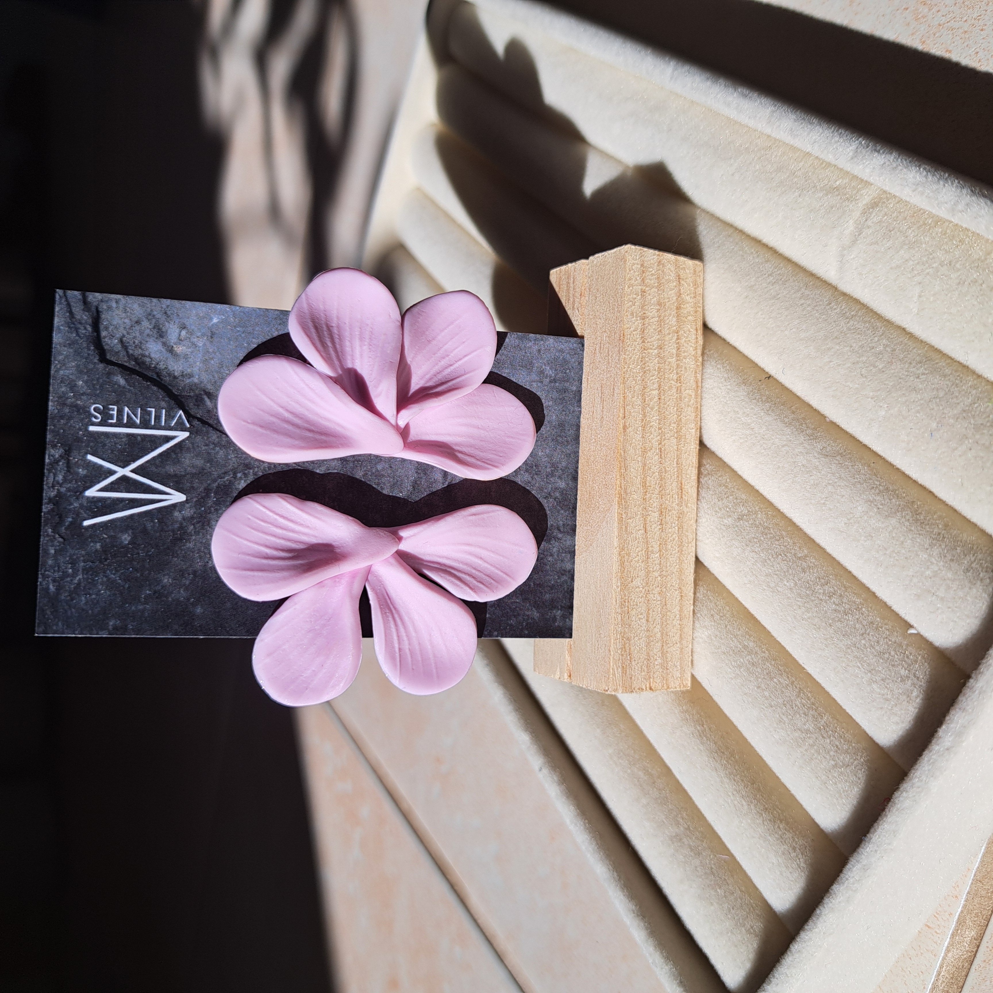 Žiedlapiai ausyse (keturios spalvos)