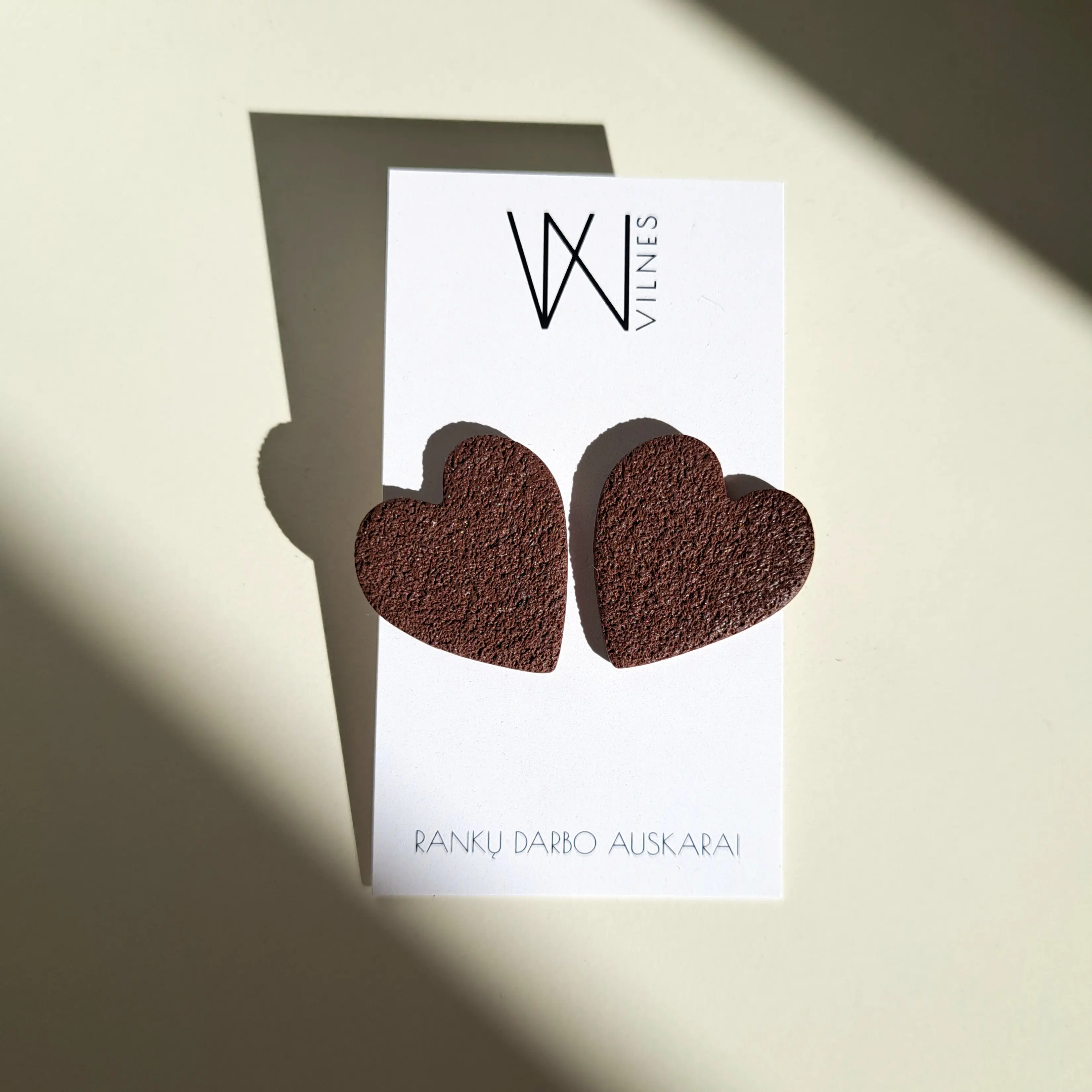 Didelė ruda širdis