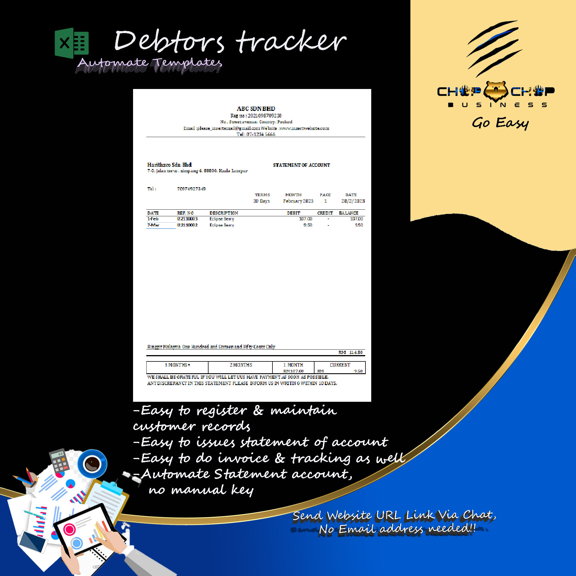 Debtor tracker