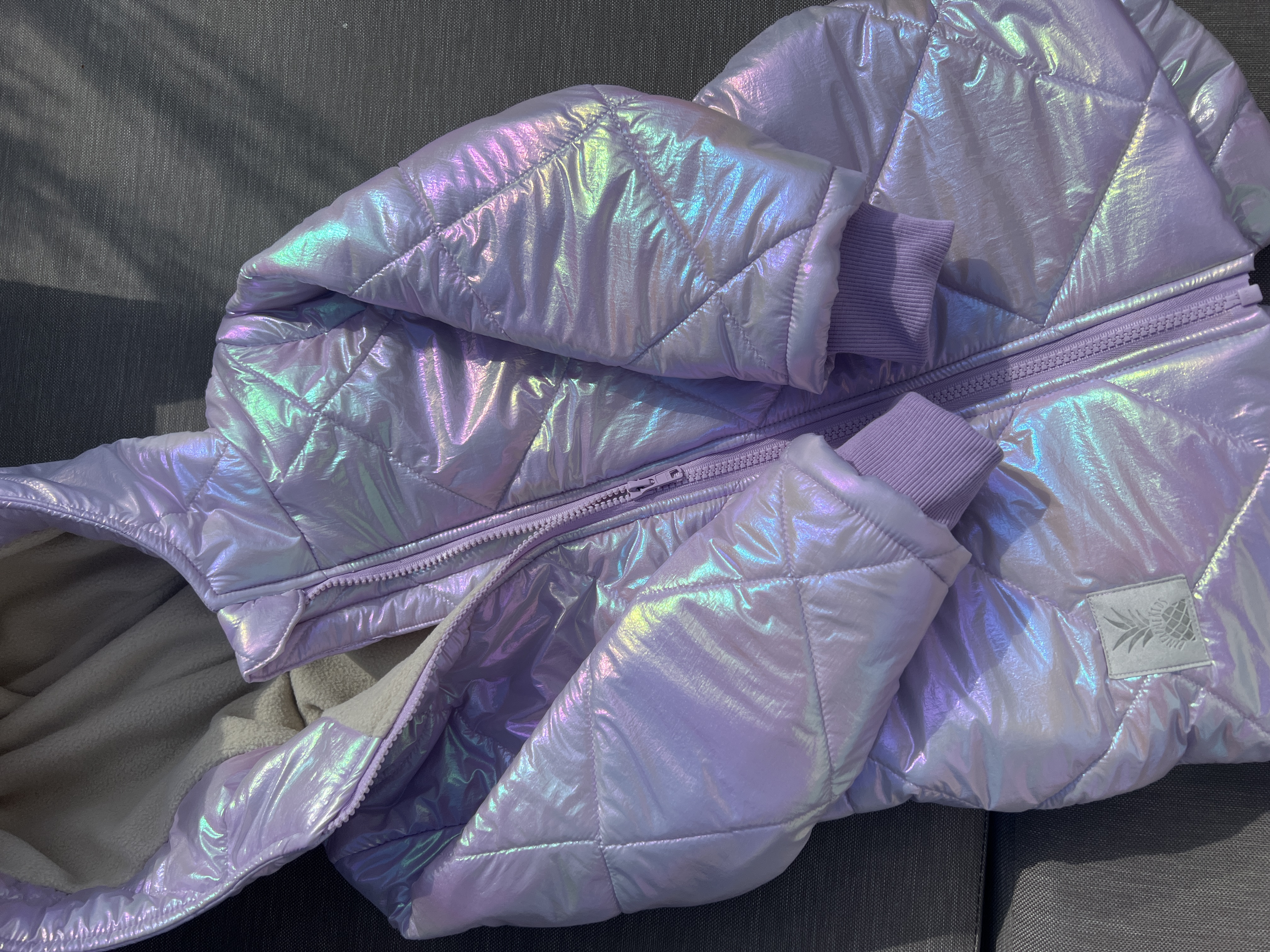 UNICORN Peliuko striukė sutraukta nugara, Puffer