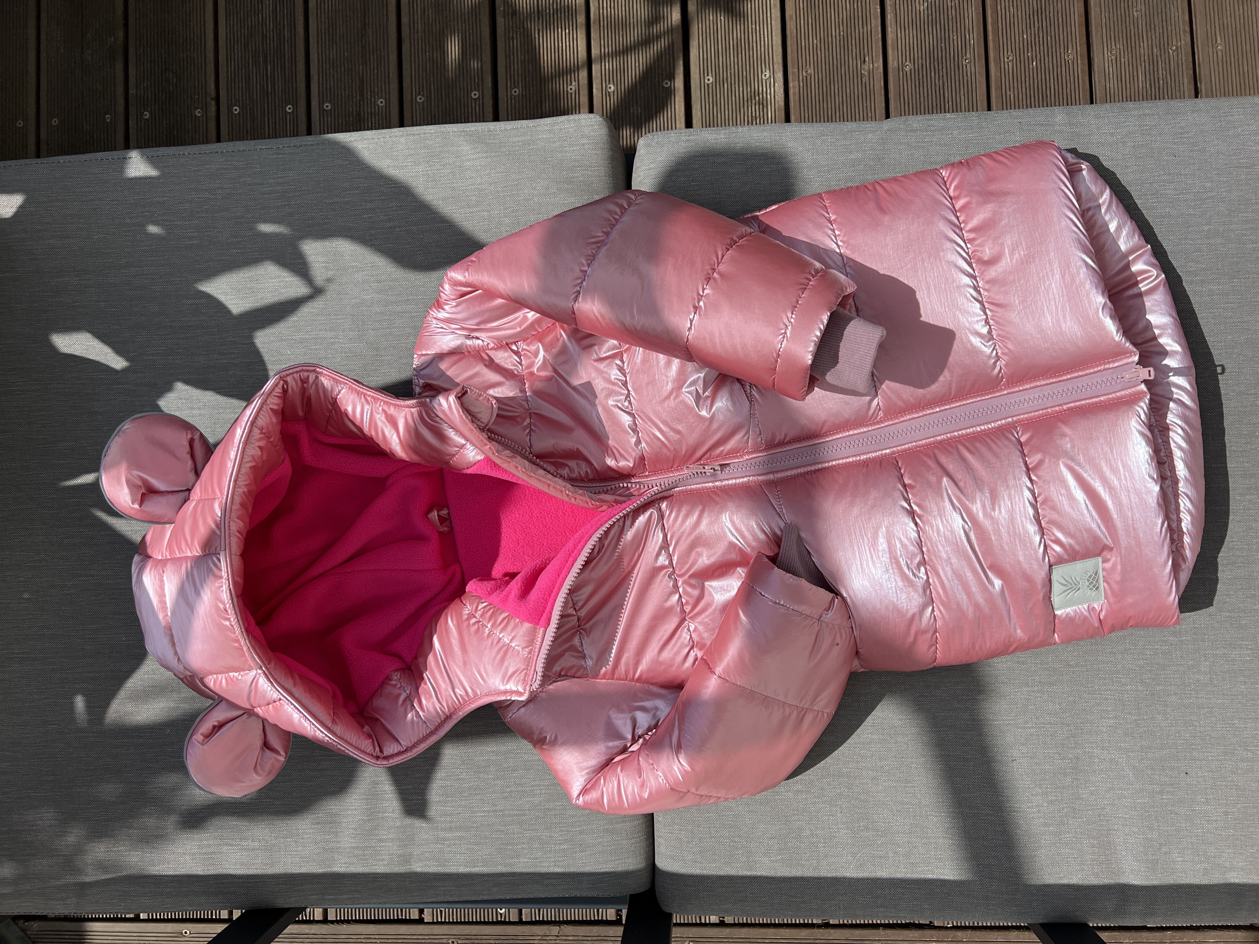 PINK Peliuko striukė Puffer
