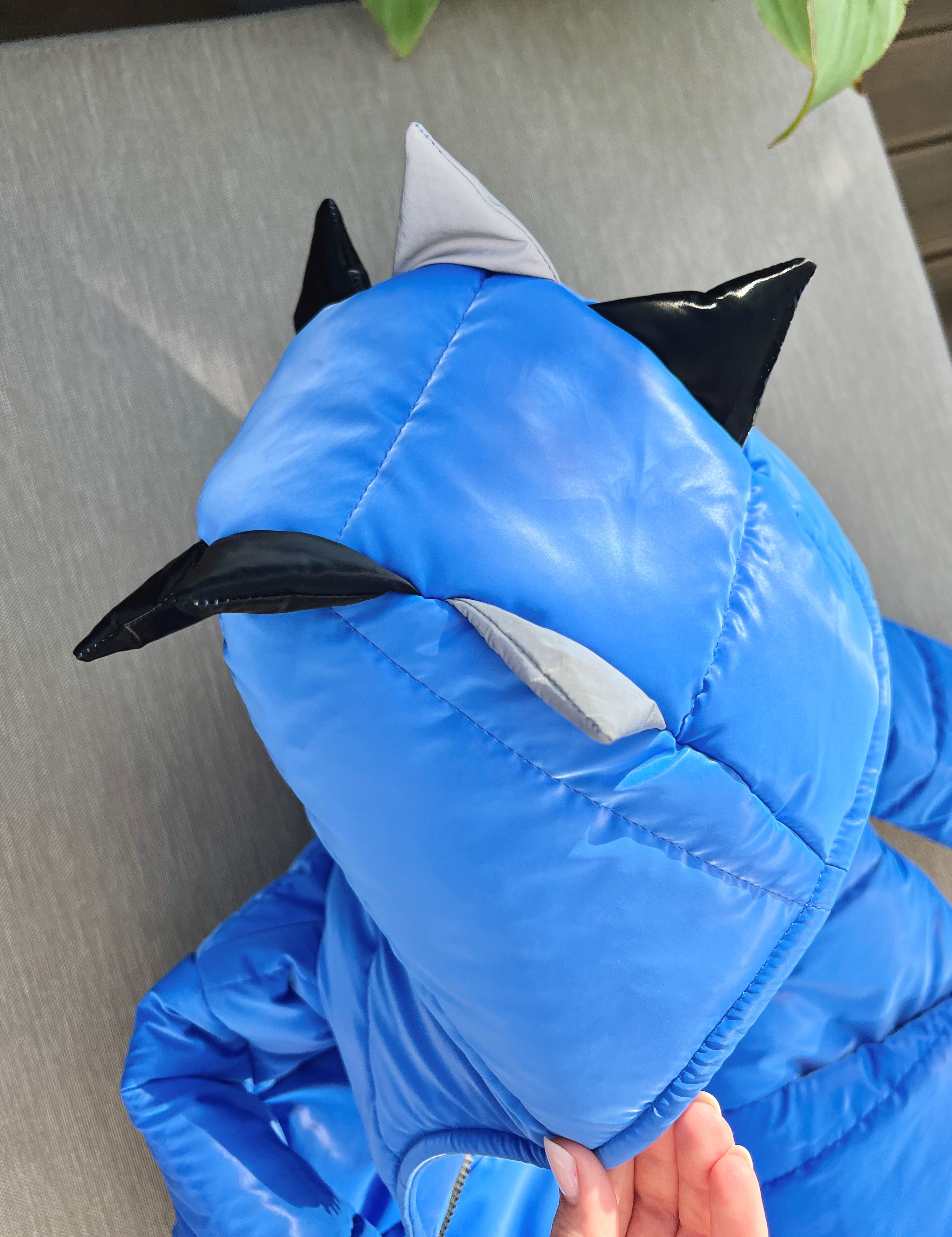 MĖLYNA DINO striukė Puffer