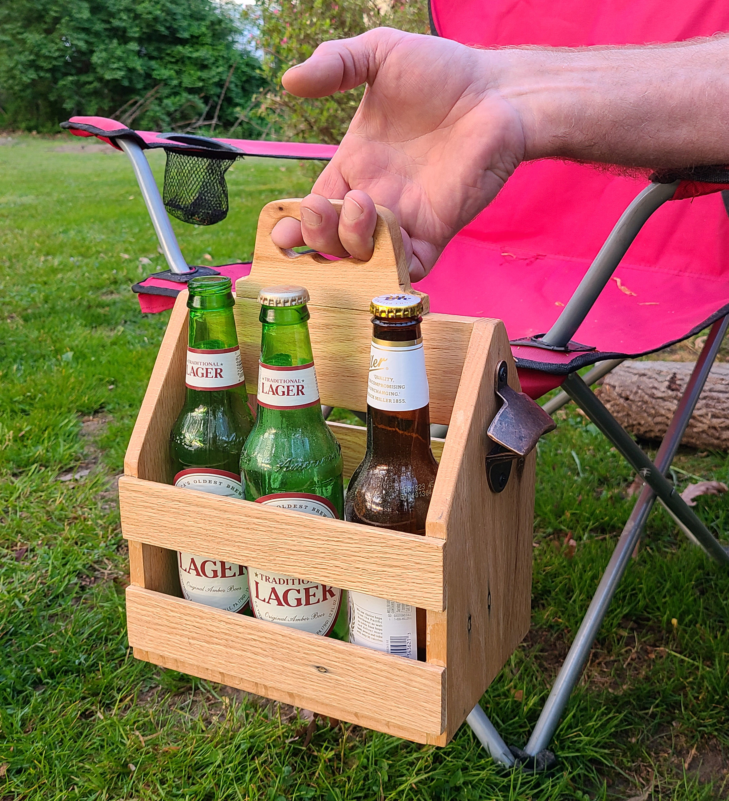 Six pack beer caddy