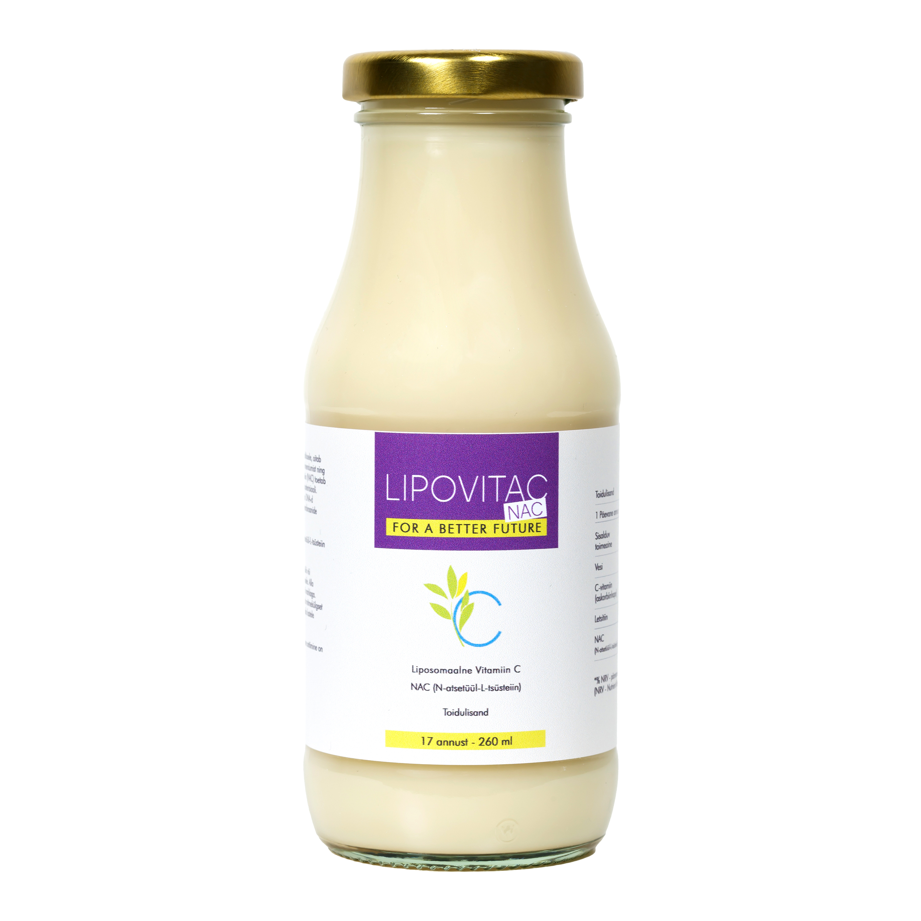 Liposoomne C-vitamiin | NAC 260ml