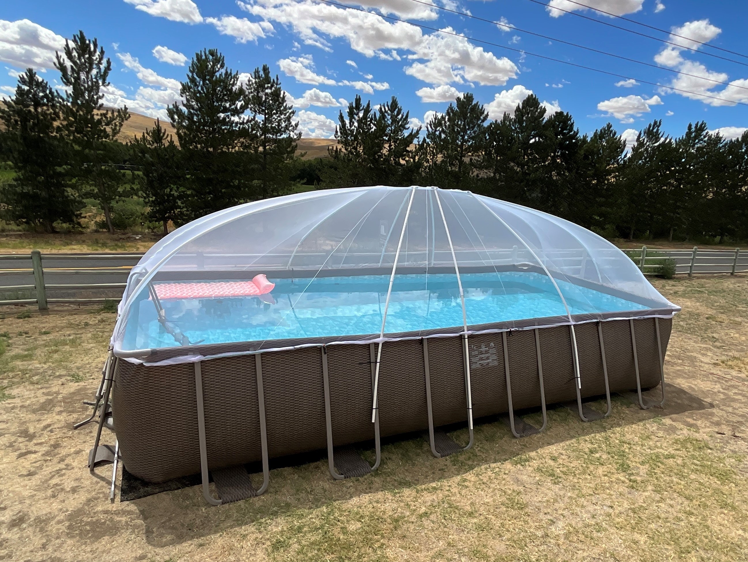 Screen Kit for 12’ x 22' to 24’ Rectangular or Oval Pools - BUY AT AMAZON BELOW