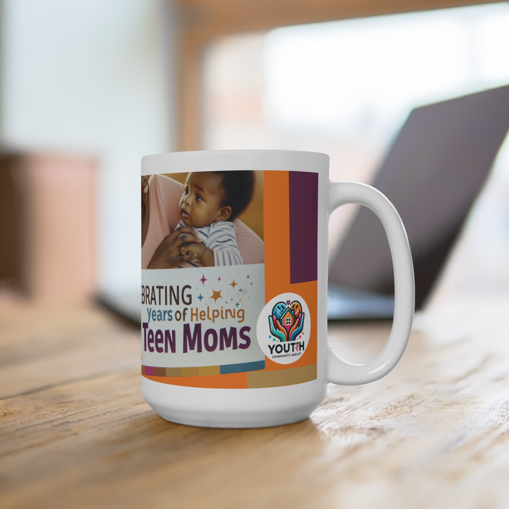 Youth Community Agency Anniversary Mug 15oz