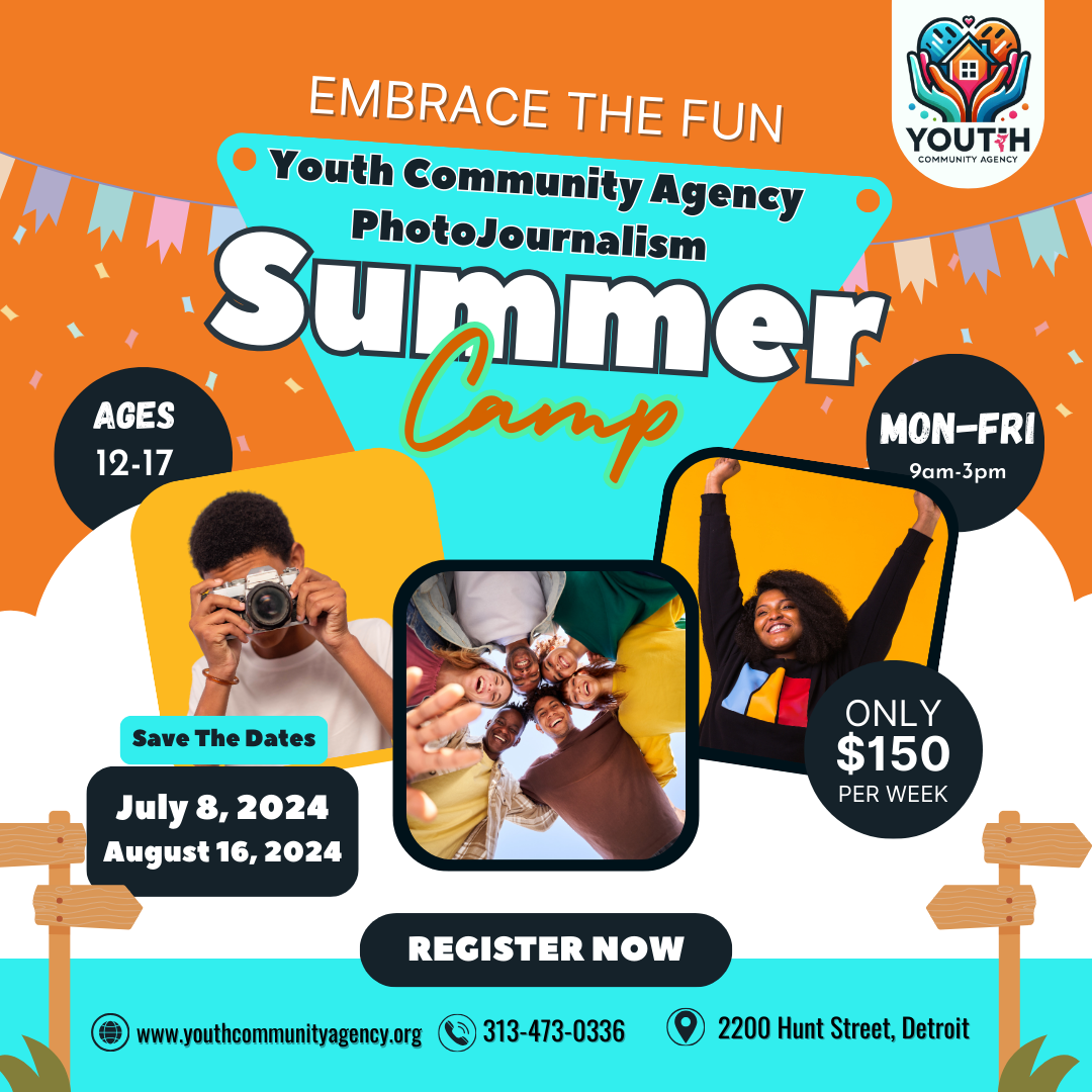 Youth Community Agency: PhotoJournalism 2024 Summer Camp Registration